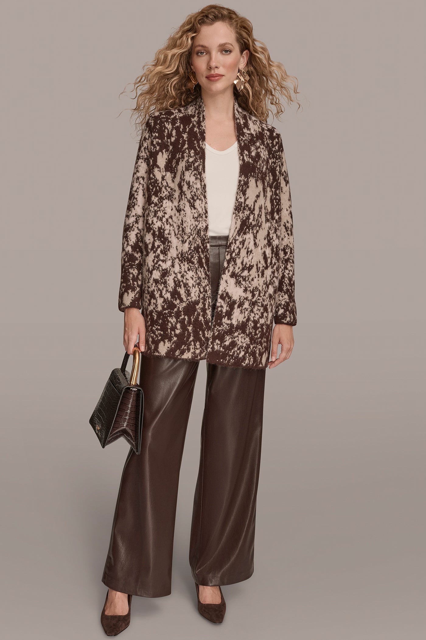 JACQUARD-KNIT CARDIGAN VIEW 3 | New Arrivals JACQUARD-KNIT CARDIGAN VIEW 3 | New Arrivals