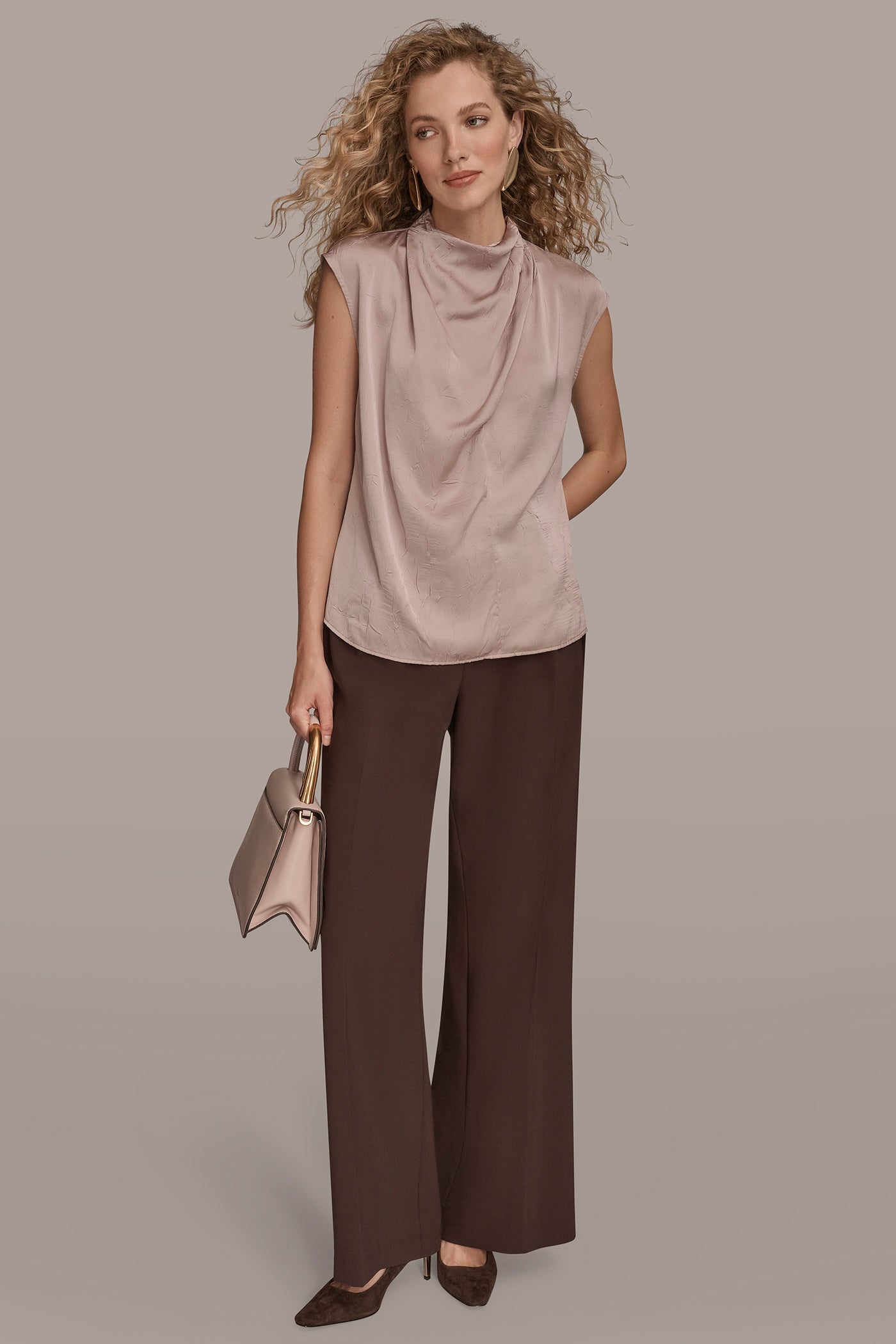GATHERED CRINKLED TOP VIEW 4 | Clothing GATHERED CRINKLED TOP VIEW 4 | Clothing