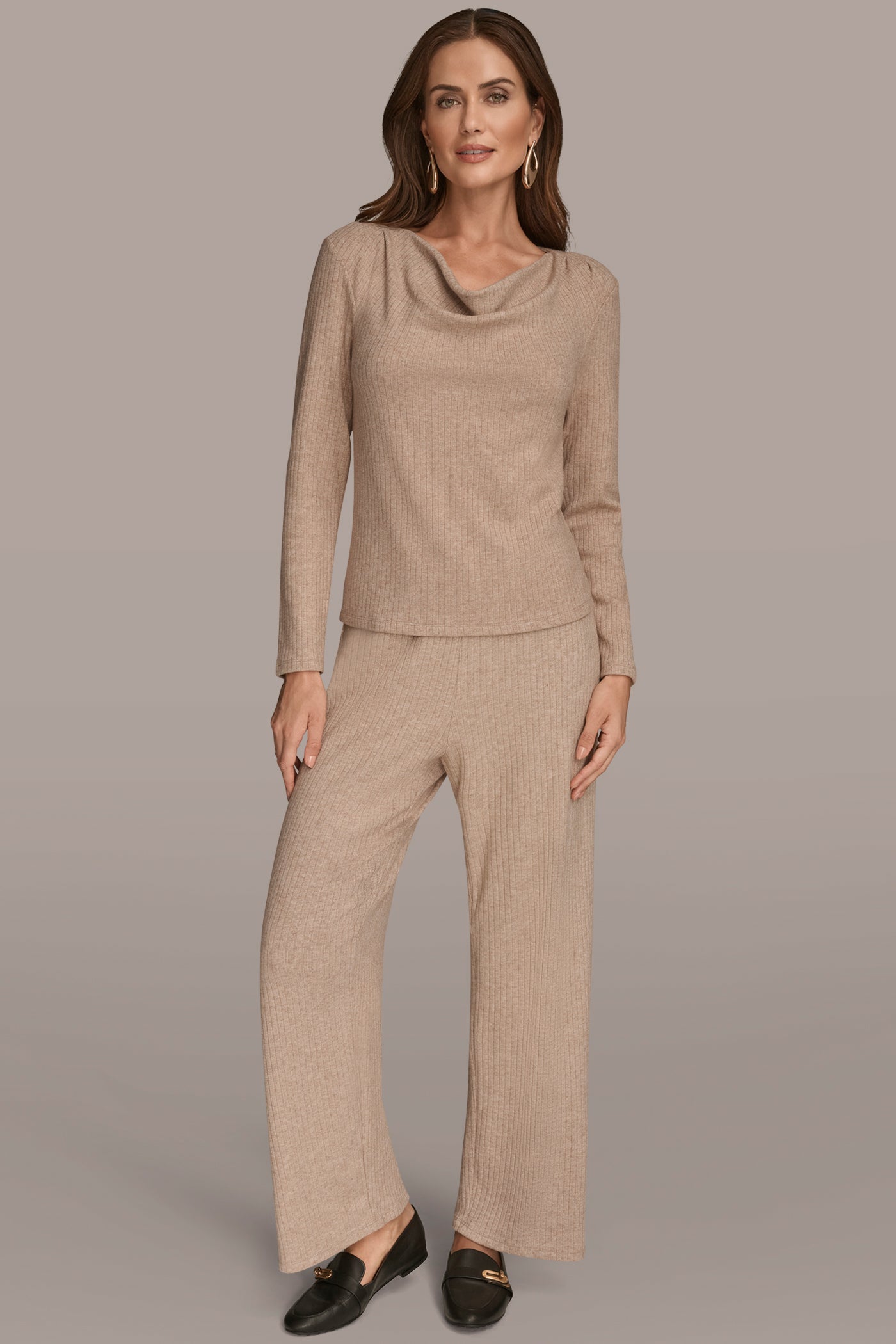 LONG SLEEVE COWL NECK VIEW 4 LONG SLEEVE COWL NECK VIEW 4