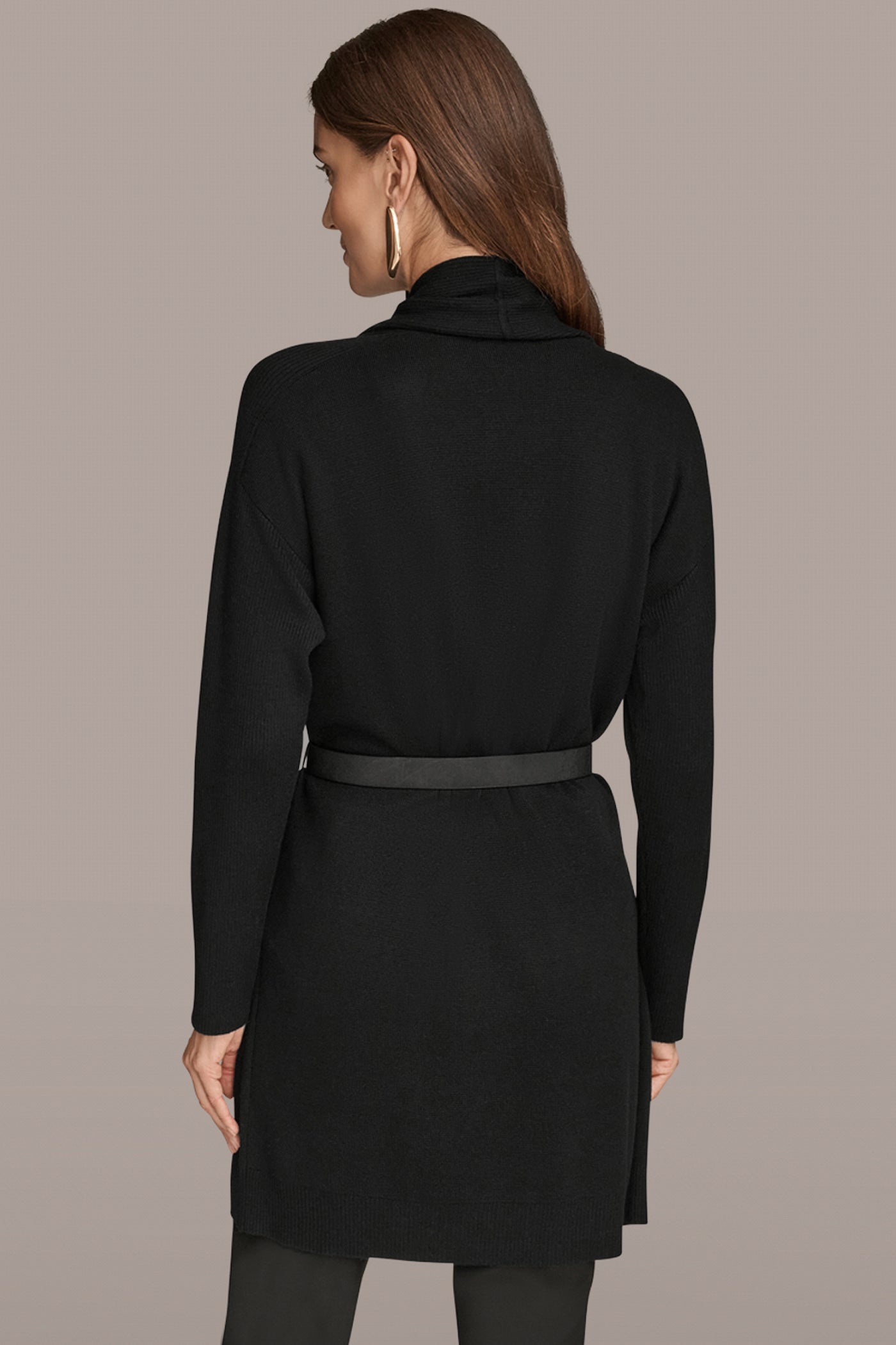 BELTED LONG CARDIGAN | View 2 | Tops & Sweaters BELTED LONG CARDIGAN | View 2 | Tops & Sweaters