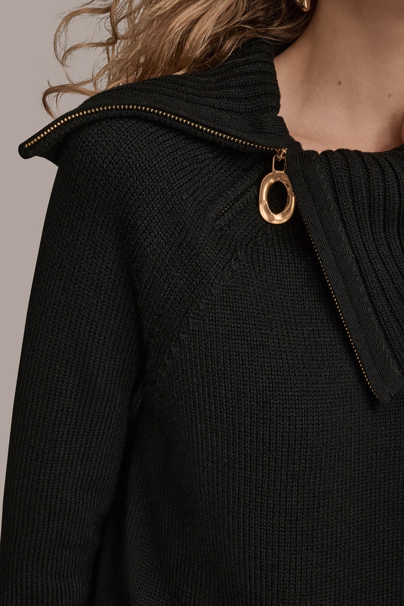 LONG SLEEVE WITH ZIP DETAIL COLLAR VIEW 3 | All Products LONG SLEEVE WITH ZIP DETAIL COLLAR VIEW 3 | All Products