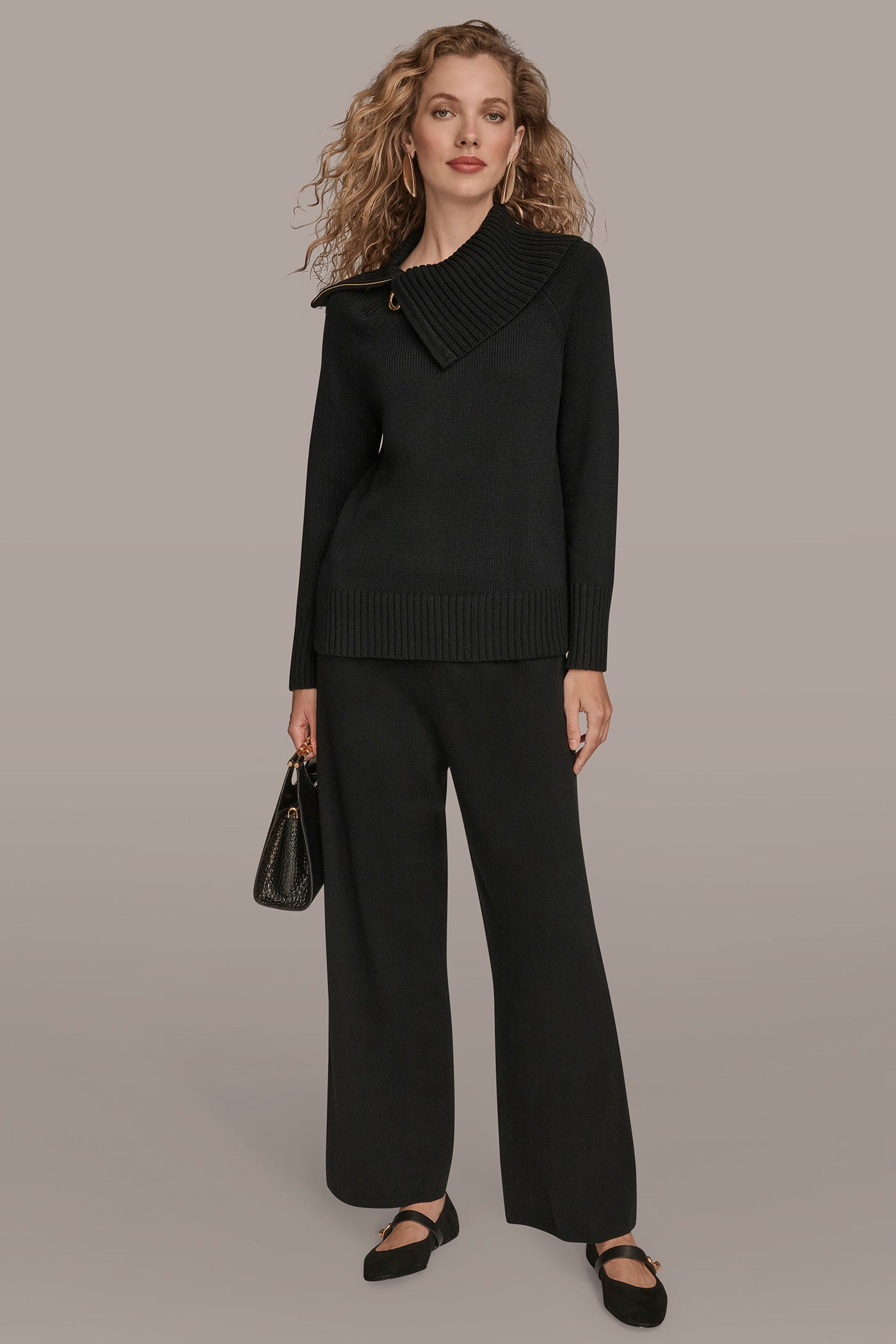 LONG SLEEVE WITH ZIP DETAIL COLLAR VIEW 5 | All Products LONG SLEEVE WITH ZIP DETAIL COLLAR VIEW 5 | All Products