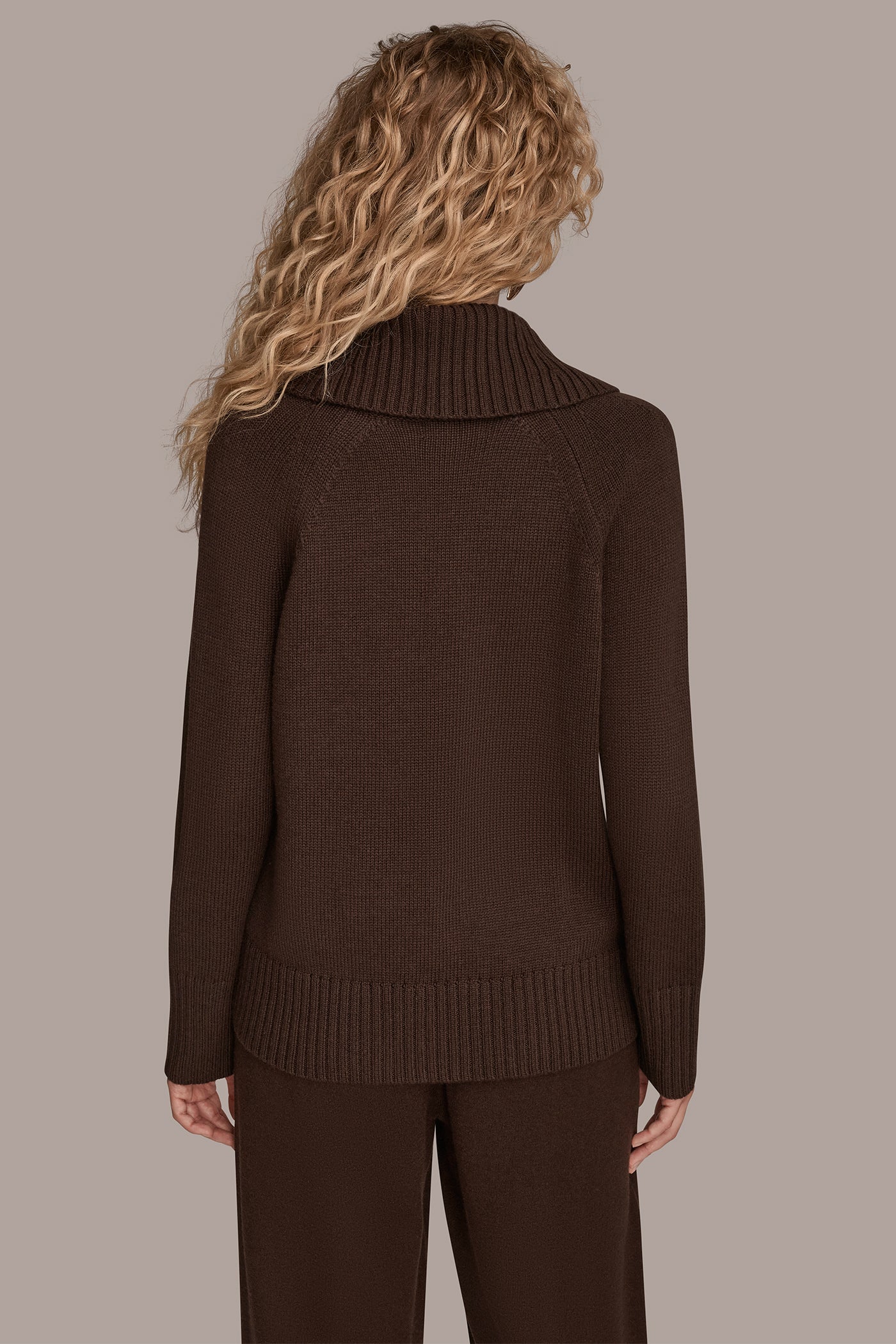 ZIP-DETAILED SPLIT-NECK SWEATER | View 2 | Included in discounts ZIP-DETAILED SPLIT-NECK SWEATER | View 2 | Included in discounts