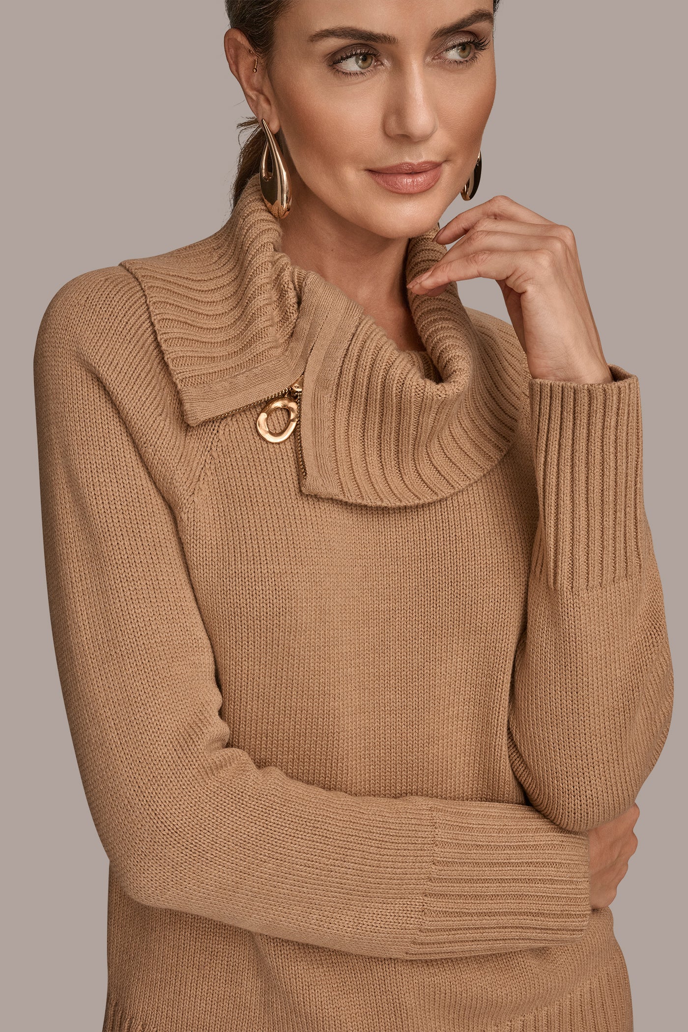 LONG SLEEVE WITH ZIP DETAIL COLLAR VIEW 5 | All Products LONG SLEEVE WITH ZIP DETAIL COLLAR VIEW 5 | All Products