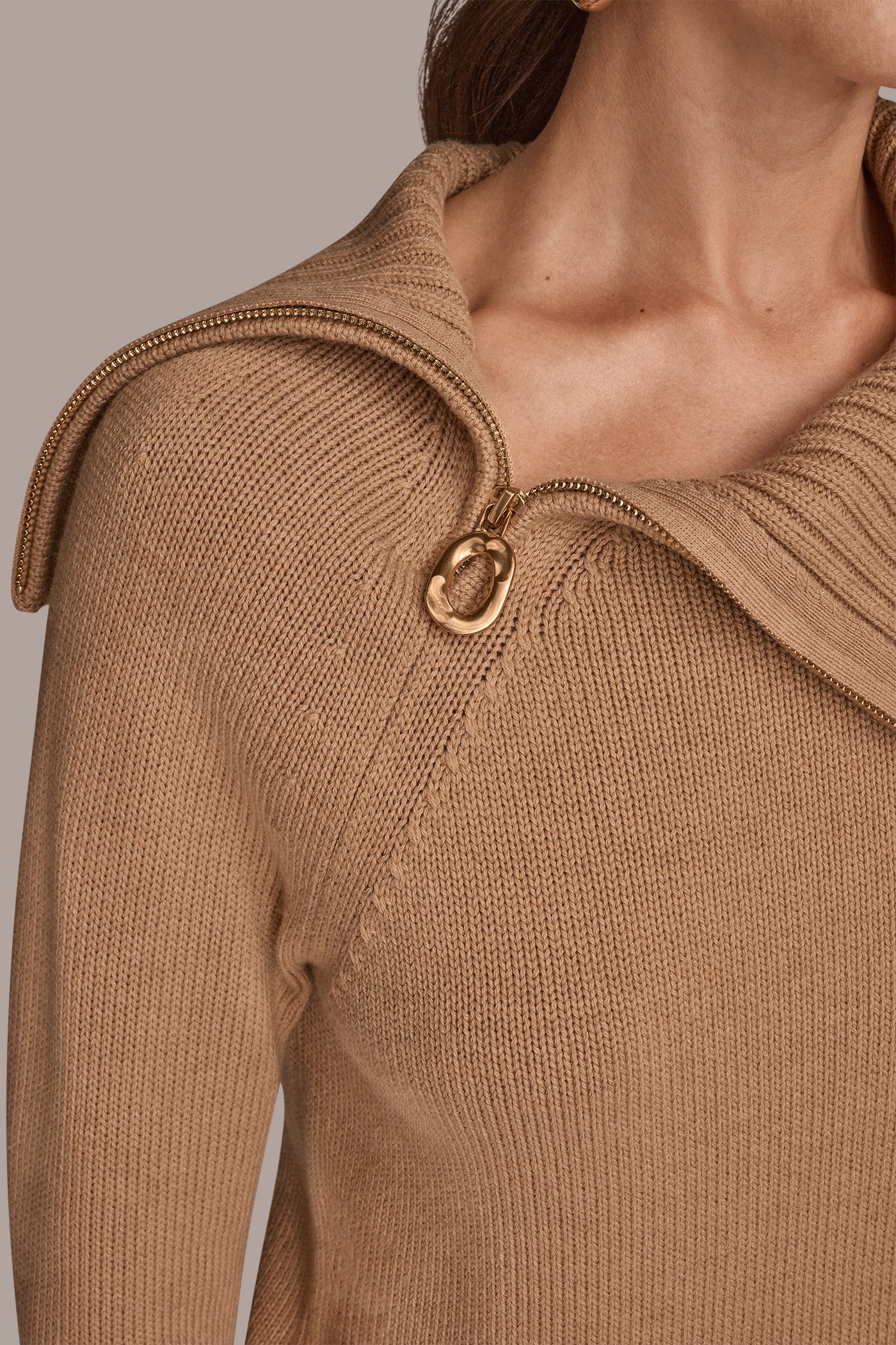LONG SLEEVE WITH ZIP DETAIL COLLAR VIEW 4 | All Products LONG SLEEVE WITH ZIP DETAIL COLLAR VIEW 4 | All Products