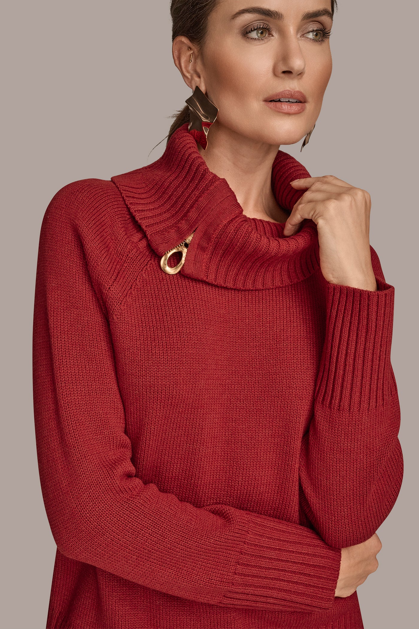 LONG SLEEVE WITH ZIP DETAIL COLLAR VIEW 5 | All Products LONG SLEEVE WITH ZIP DETAIL COLLAR VIEW 5 | All Products