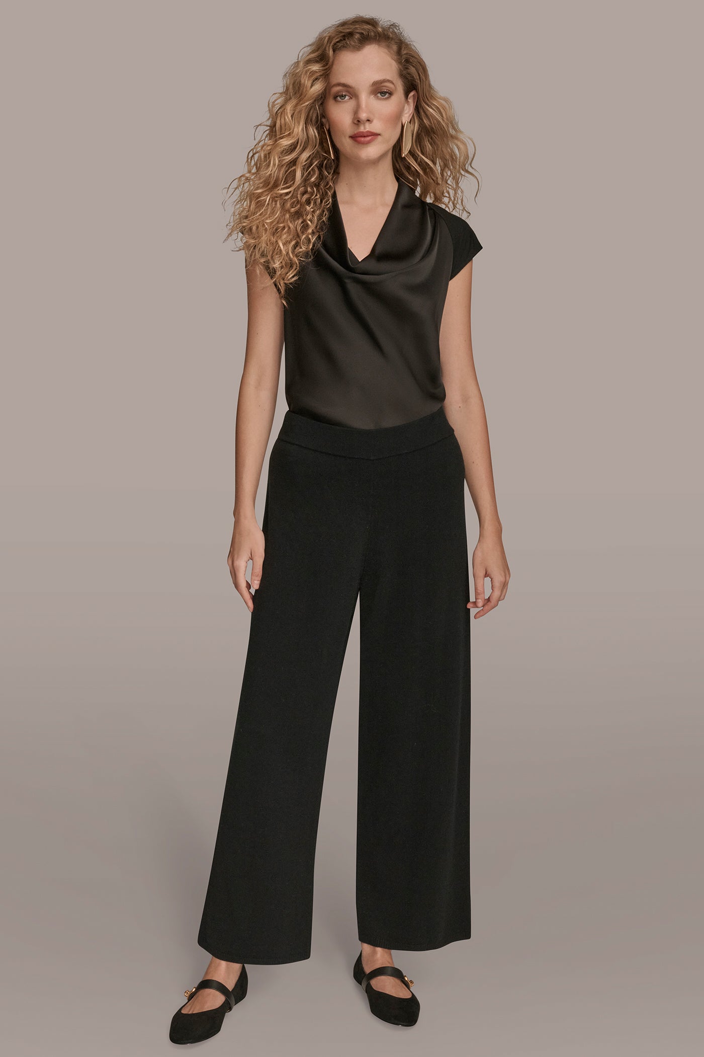 HIGH-RISE WIDE-LEG SWEATER ANKLE PANT VIEW 5 | Included in discounts HIGH-RISE WIDE-LEG SWEATER ANKLE PANT VIEW 5 | Included in discounts