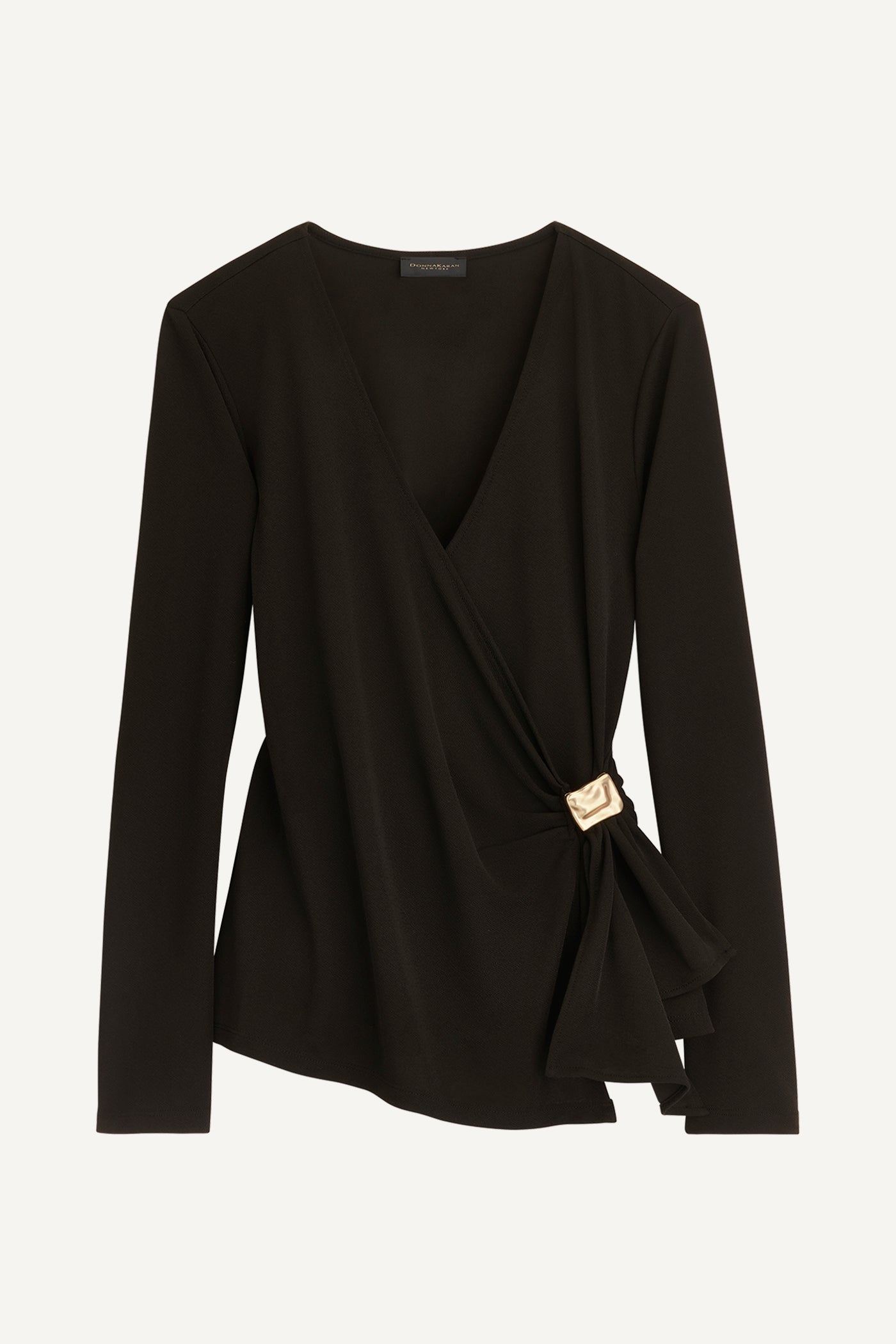 V NECK TOP WITH HARDWARE VIEW 6 | Sale Tops and Sweaters V NECK TOP WITH HARDWARE VIEW 6 | Sale Tops and Sweaters