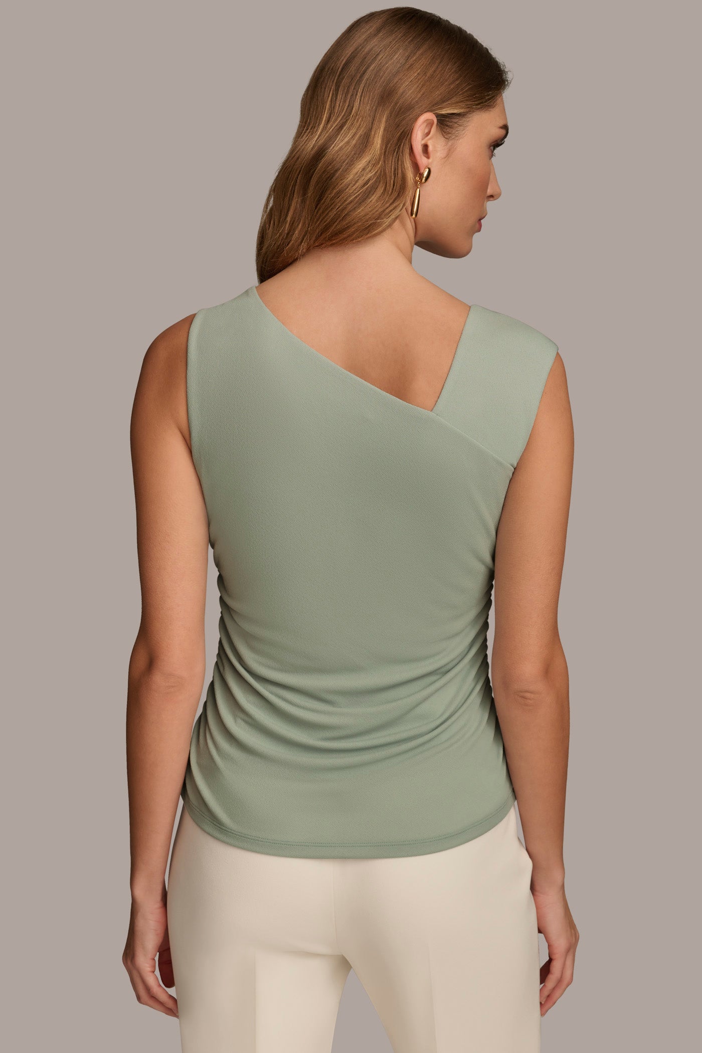 ASYMMETRICAL TOP WITH HARDWARE | View 2 | Sale Tops and Sweaters ASYMMETRICAL TOP WITH HARDWARE | View 2 | Sale Tops and Sweaters