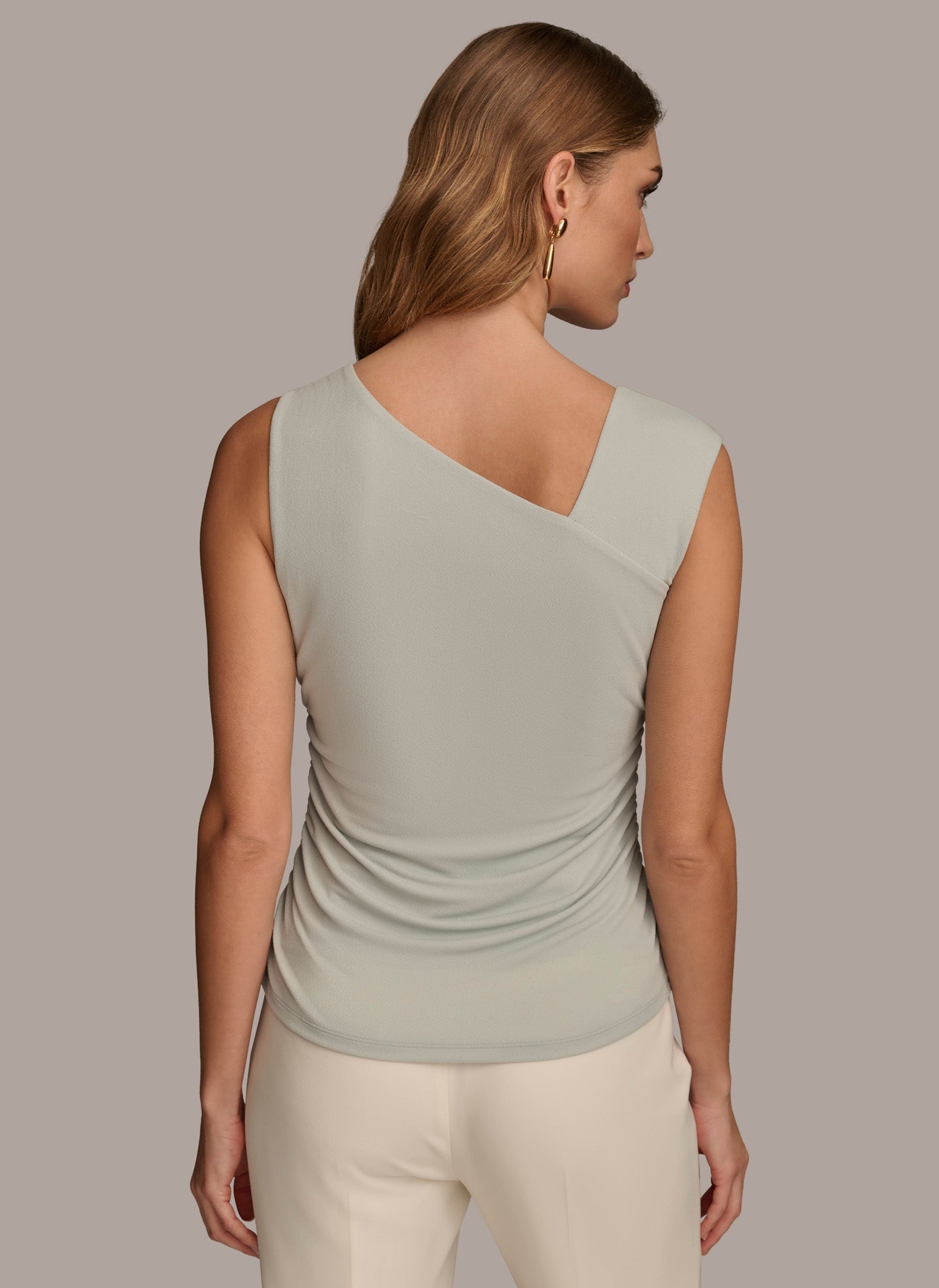 ASYMMETRICAL TOP WITH HARDWARE VIEW 3 | Sale Tops and Sweaters ASYMMETRICAL TOP WITH HARDWARE VIEW 3 | Sale Tops and Sweaters