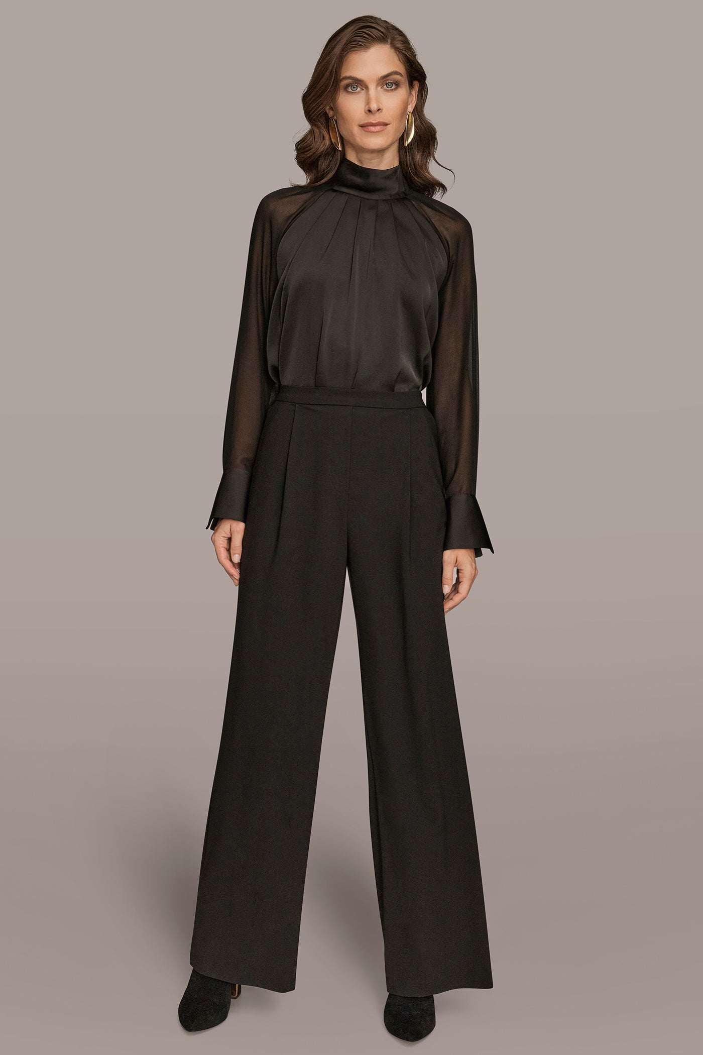 EXTRA HIGH-RISE PLEATED WIDE-LEG PULL-ON PANT VIEW 6 | Clothing EXTRA HIGH-RISE PLEATED WIDE-LEG PULL-ON PANT VIEW 6 | Clothing