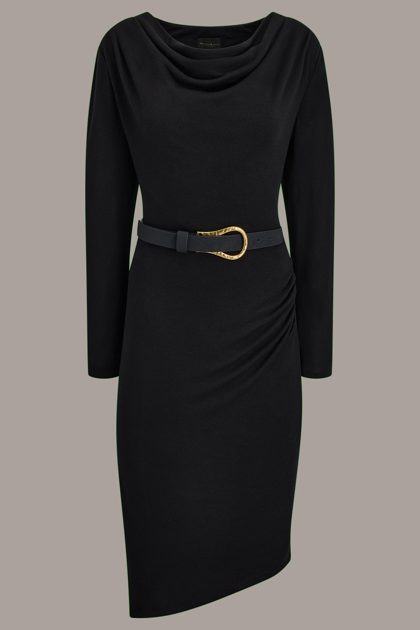 Cowl Neck Dress with Belt VIEW 8 | Dresses & Jumpsuits Cowl Neck Dress with Belt VIEW 8 | Dresses & Jumpsuits