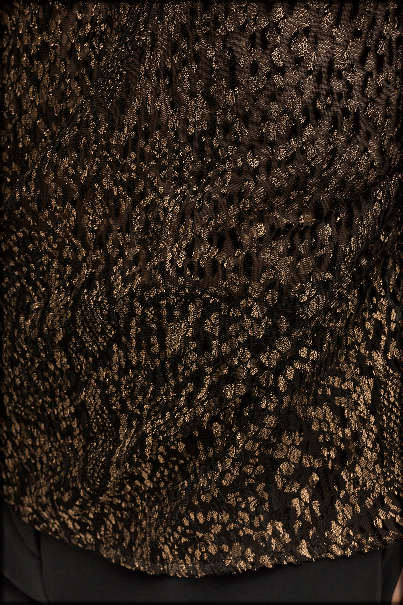 METALLIC BURNOUT TOP VIEW 8 | Clothing METALLIC BURNOUT TOP VIEW 8 | Clothing