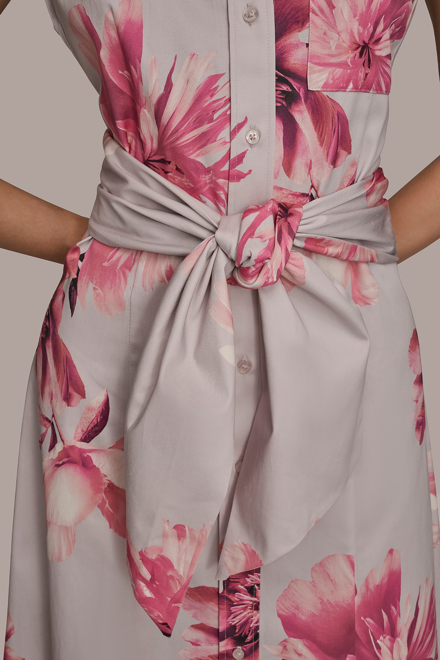 PRINT CAP SLEEVE DRESS WITH WIDE TIE WAIST VIEW 5 | Dresses & Jumpsuits PRINT CAP SLEEVE DRESS WITH WIDE TIE WAIST VIEW 5 | Dresses & Jumpsuits