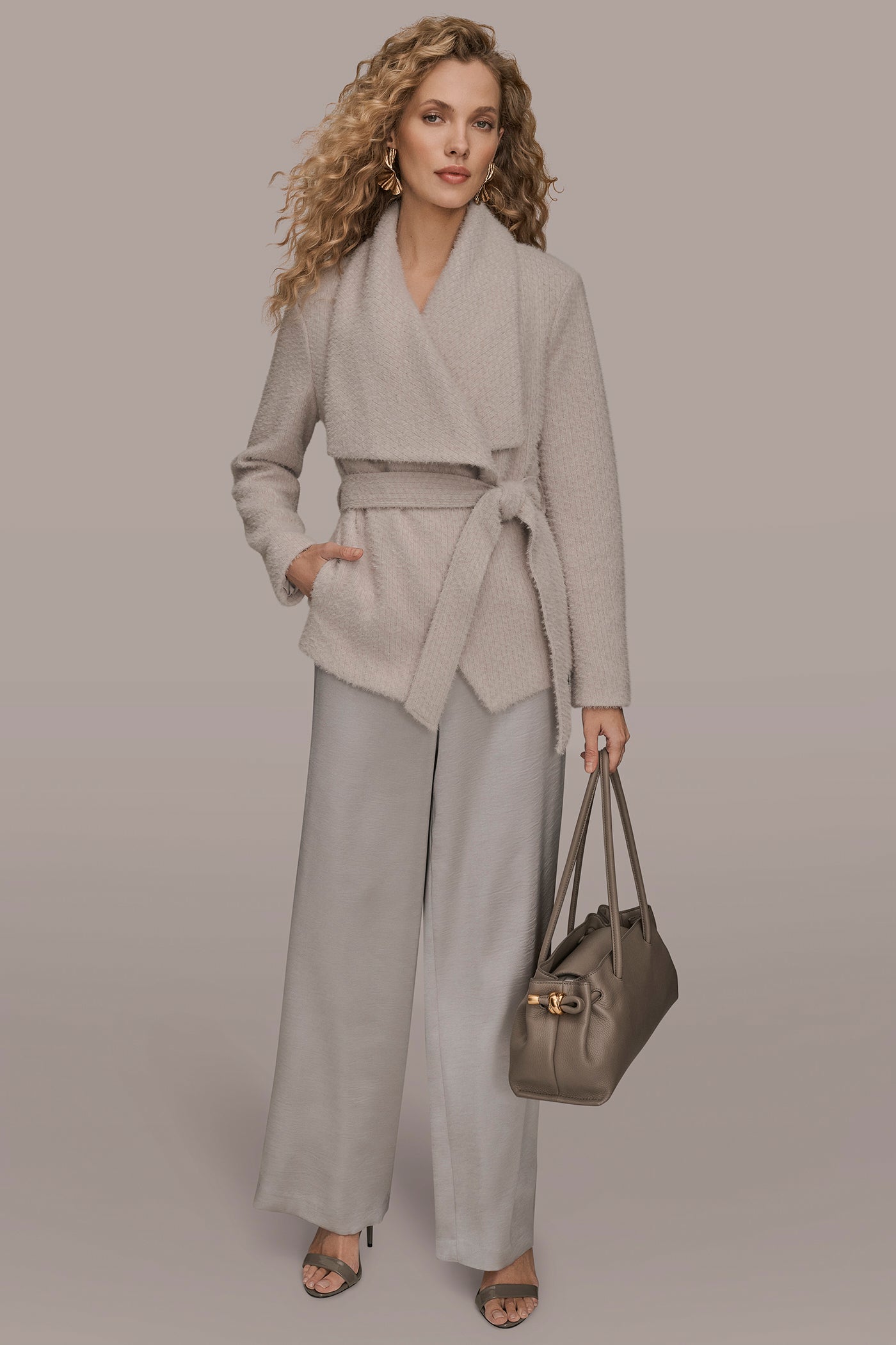 TIE-FRONT WRAP JACKET VIEW 8 | Coats & Jackets TIE-FRONT WRAP JACKET VIEW 8 | Coats & Jackets