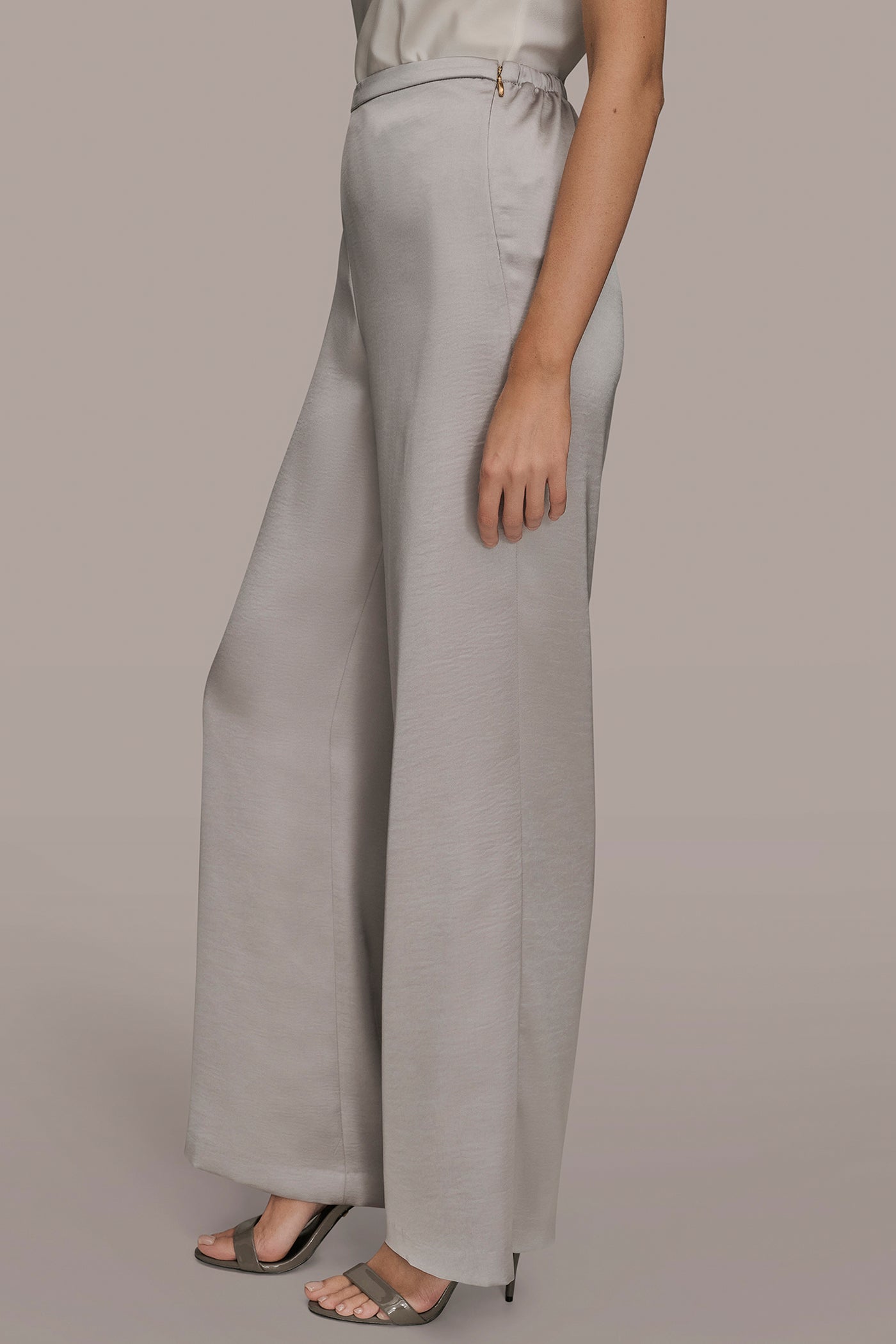 EXTRA HIGH-RISE SATIN PULL-ON PANT VIEW 3 | Pants EXTRA HIGH-RISE SATIN PULL-ON PANT VIEW 3 | Pants