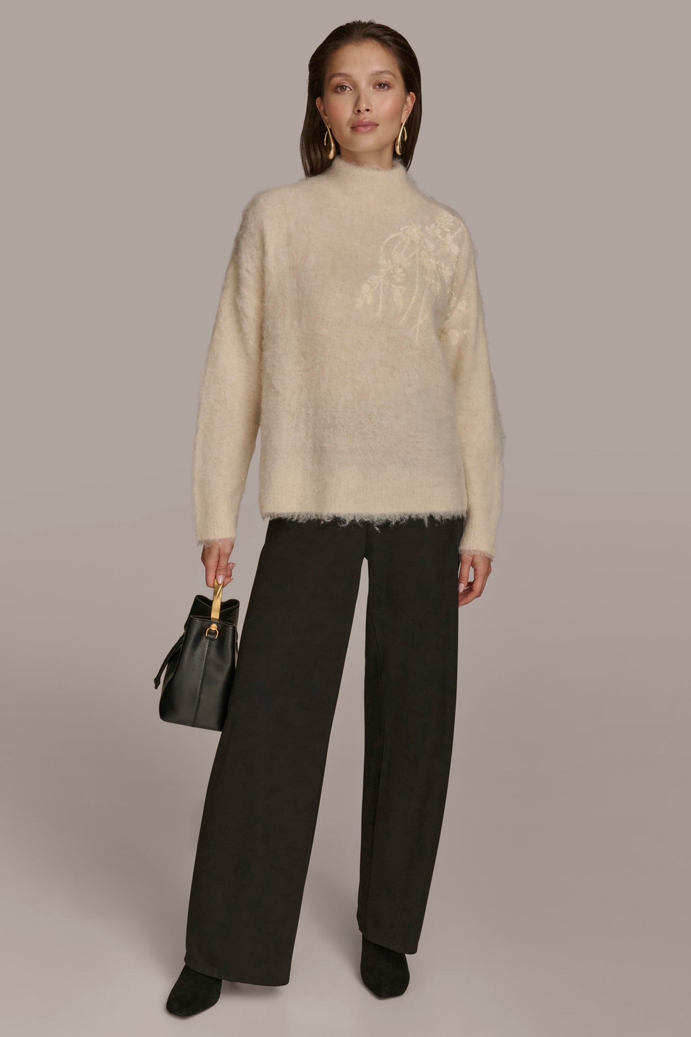 SEQUIN EMBELLISHED SWEATER VIEW 4 SEQUIN EMBELLISHED SWEATER VIEW 4