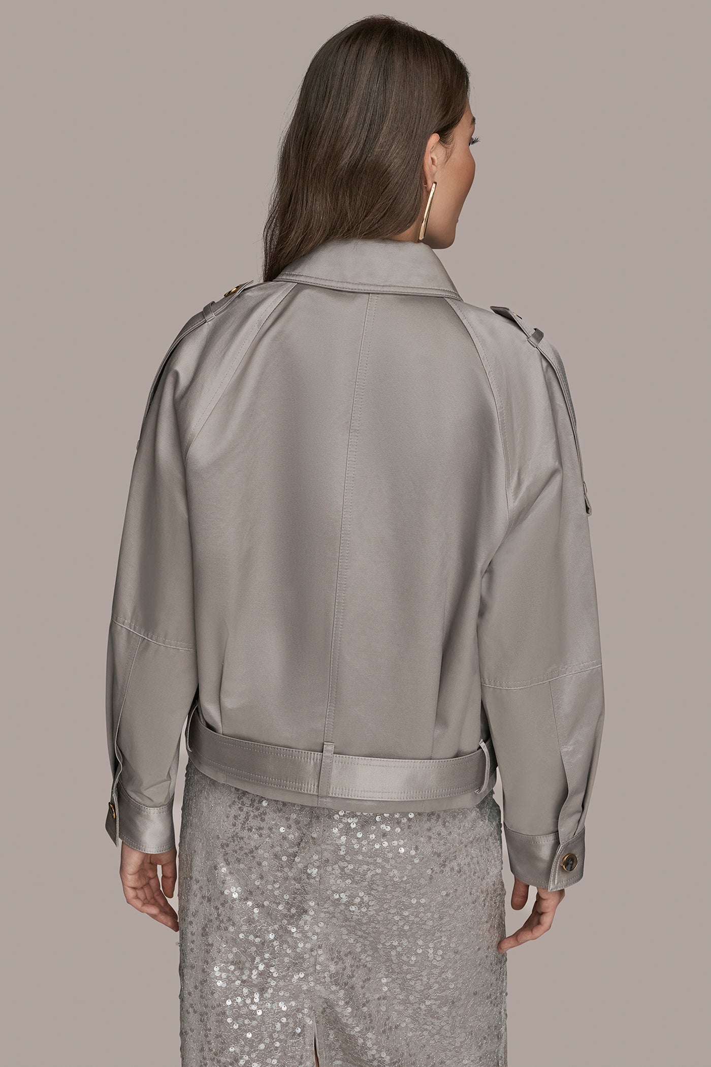 ZIP FRONT JACKET WITH POCKETS VIEW 9 | Coats & Jackets ZIP FRONT JACKET WITH POCKETS VIEW 9 | Coats & Jackets