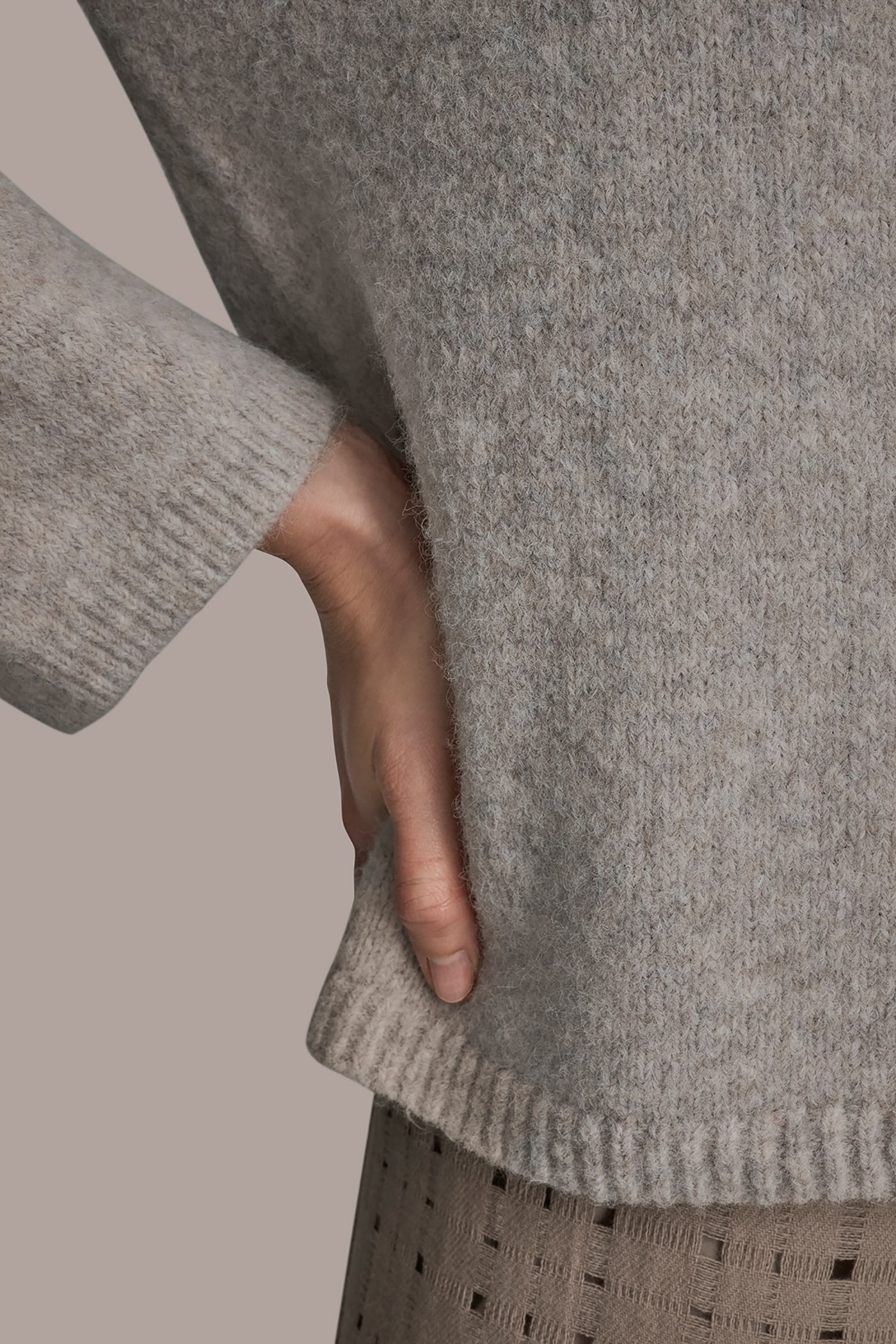 LONG SLEEVE CREW NECK SWEATER VIEW 5 | Holiday Collection LONG SLEEVE CREW NECK SWEATER VIEW 5 | Holiday Collection