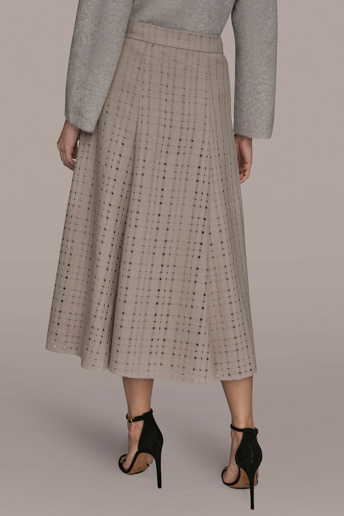 PERFORATED A-LINE SKRT | View 2 | Clothing PERFORATED A-LINE SKRT | View 2 | Clothing