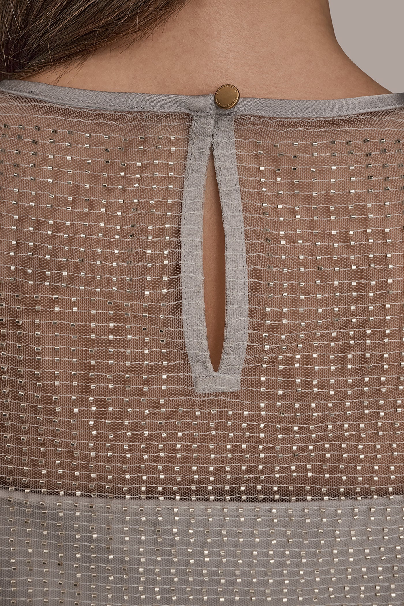 SLEEVELESS BEADED MESH TOP VIEW 6 | New clothing SLEEVELESS BEADED MESH TOP VIEW 6 | New clothing