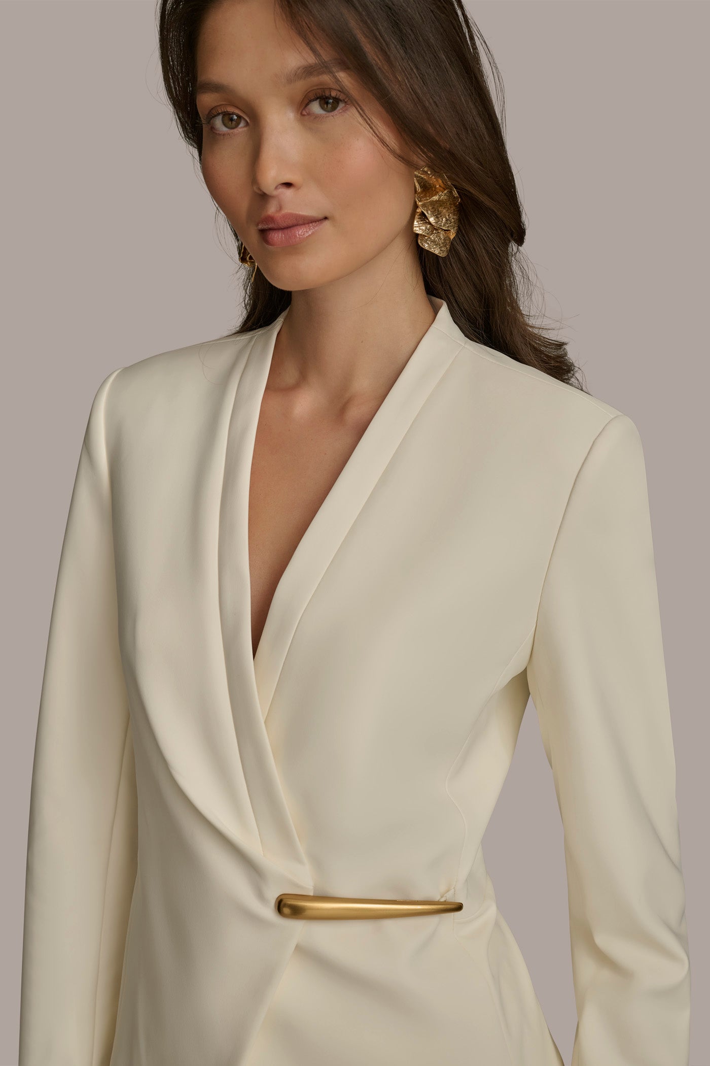 WRAP JACKET WITH BAR CLOSURE VIEW 5 | Sale Blazers WRAP JACKET WITH BAR CLOSURE VIEW 5 | Sale Blazers