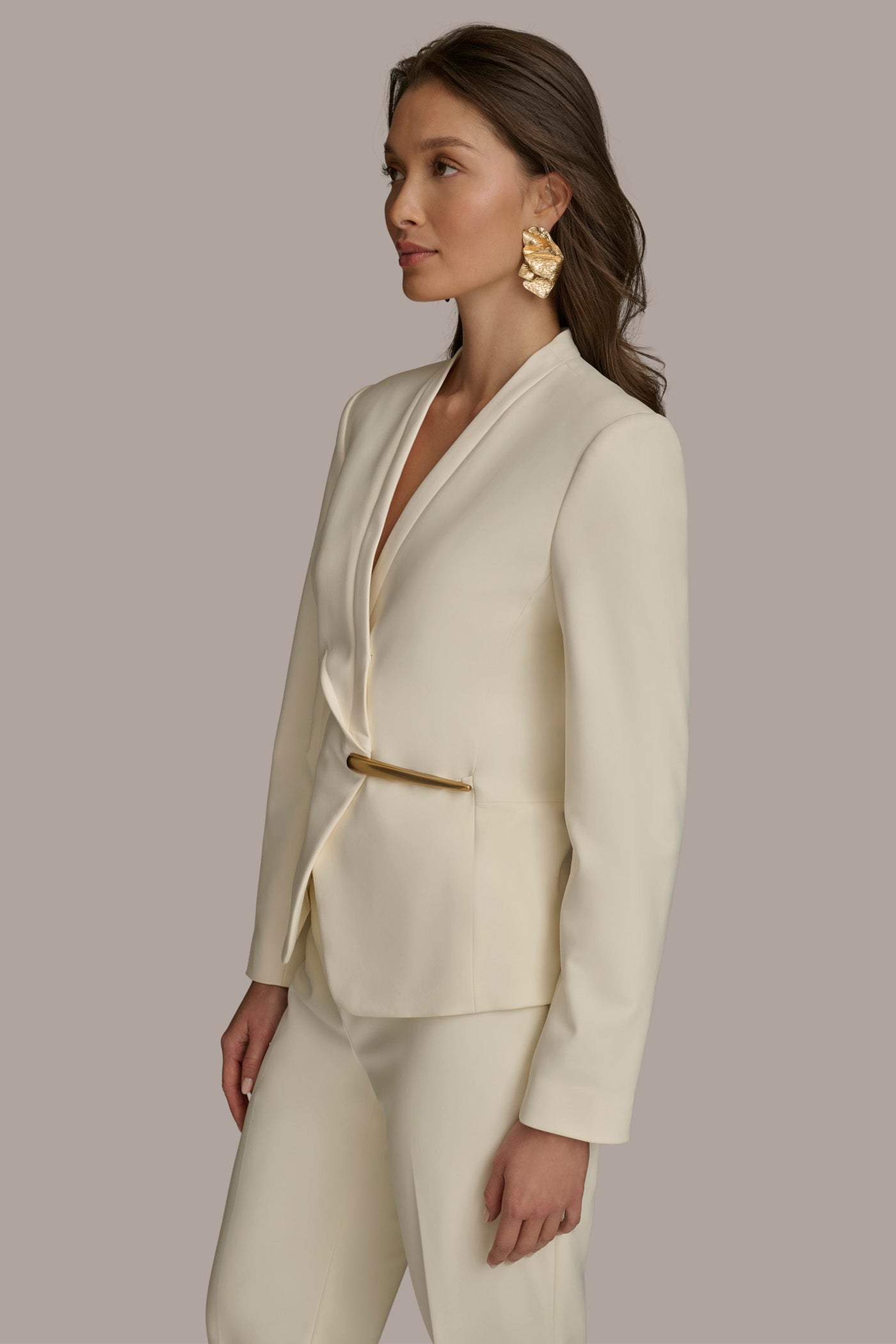 WRAP JACKET WITH BAR CLOSURE VIEW 3 | Sale Blazers WRAP JACKET WITH BAR CLOSURE VIEW 3 | Sale Blazers
