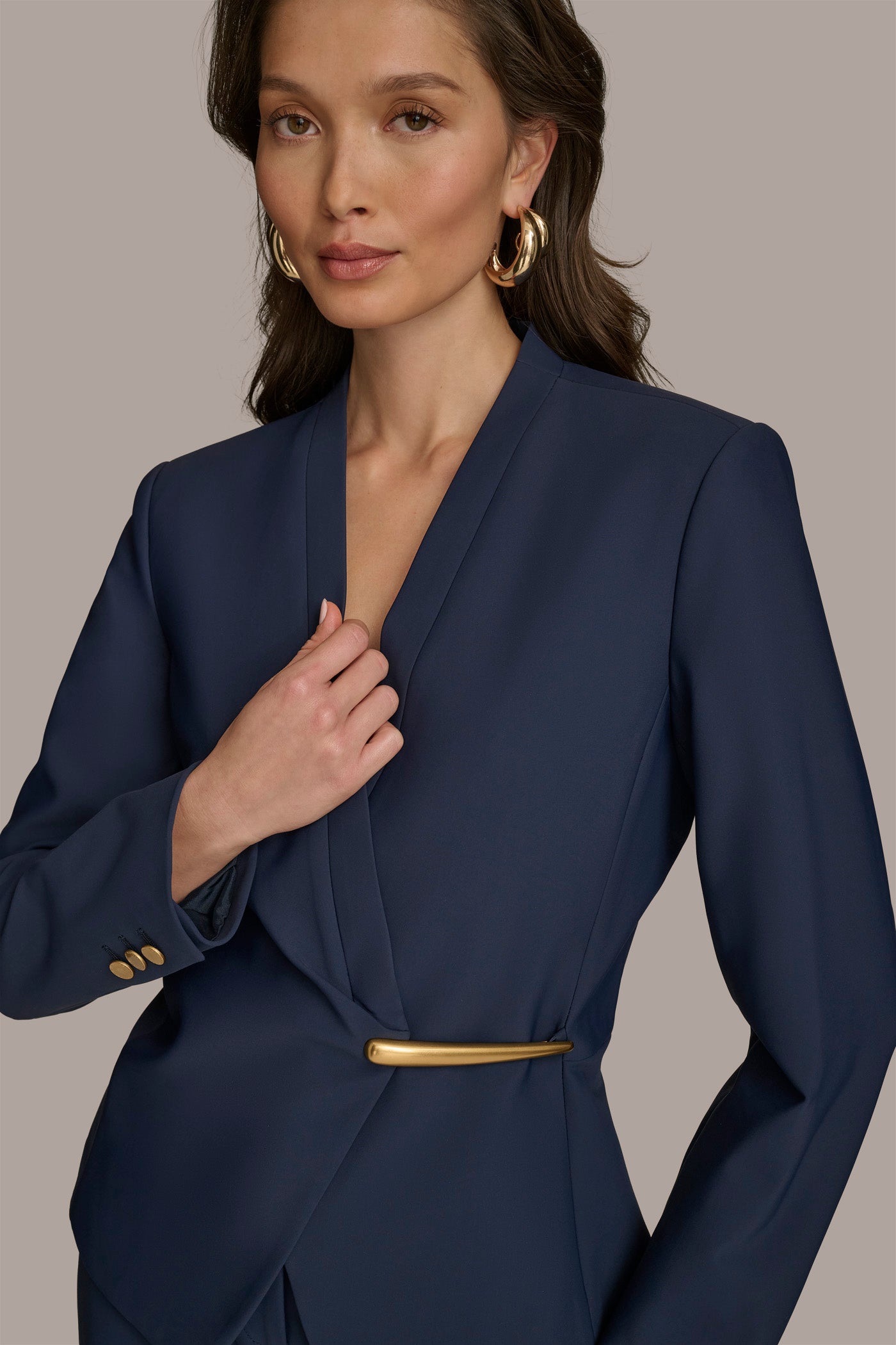 WRAP JACKET WITH BAR CLOSURE VIEW 7 | Sale Blazers WRAP JACKET WITH BAR CLOSURE VIEW 7 | Sale Blazers