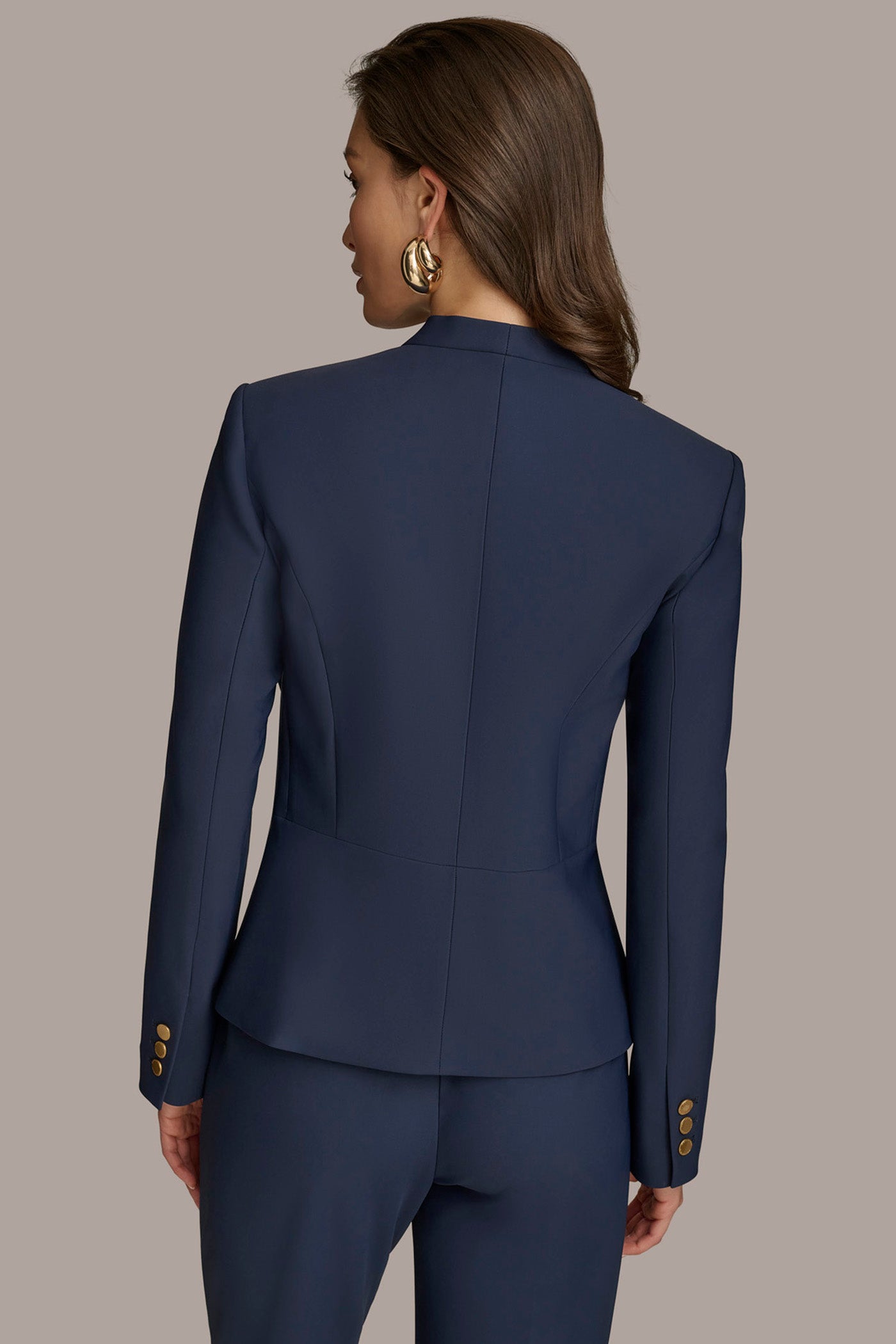 WRAP JACKET WITH BAR CLOSURE | View 2 | Blazers & Vests WRAP JACKET WITH BAR CLOSURE | View 2 | Blazers & Vests