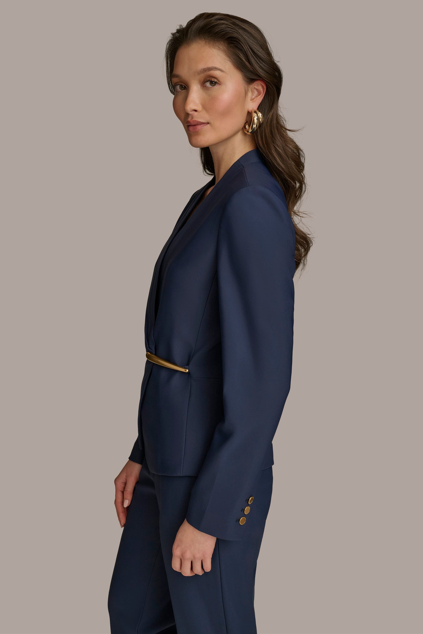 WRAP JACKET WITH BAR CLOSURE VIEW 3 | Sale Blazers WRAP JACKET WITH BAR CLOSURE VIEW 3 | Sale Blazers