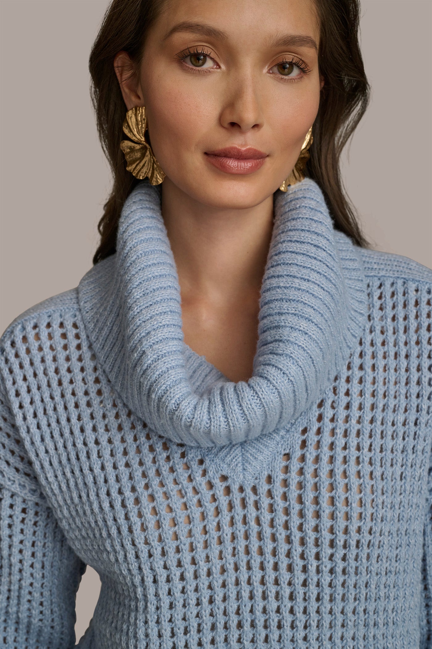 COWL NECK CUTOUT SWEATER VIEW 5 COWL NECK CUTOUT SWEATER VIEW 5