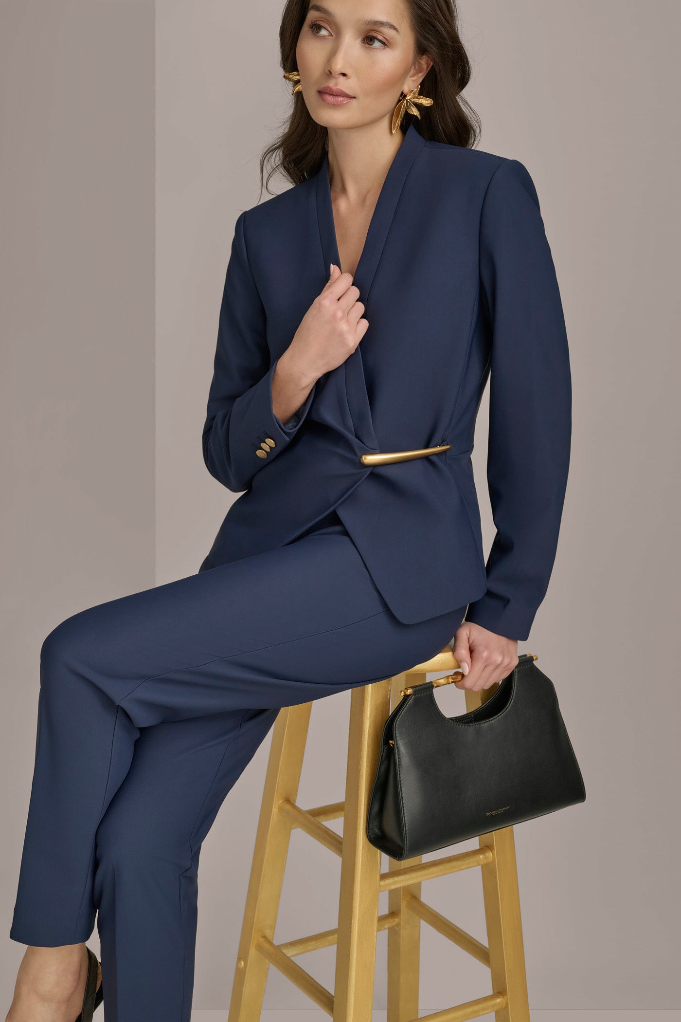 WRAP JACKET WITH BAR CLOSURE VIEW 10 | Sale Blazers WRAP JACKET WITH BAR CLOSURE VIEW 10 | Sale Blazers