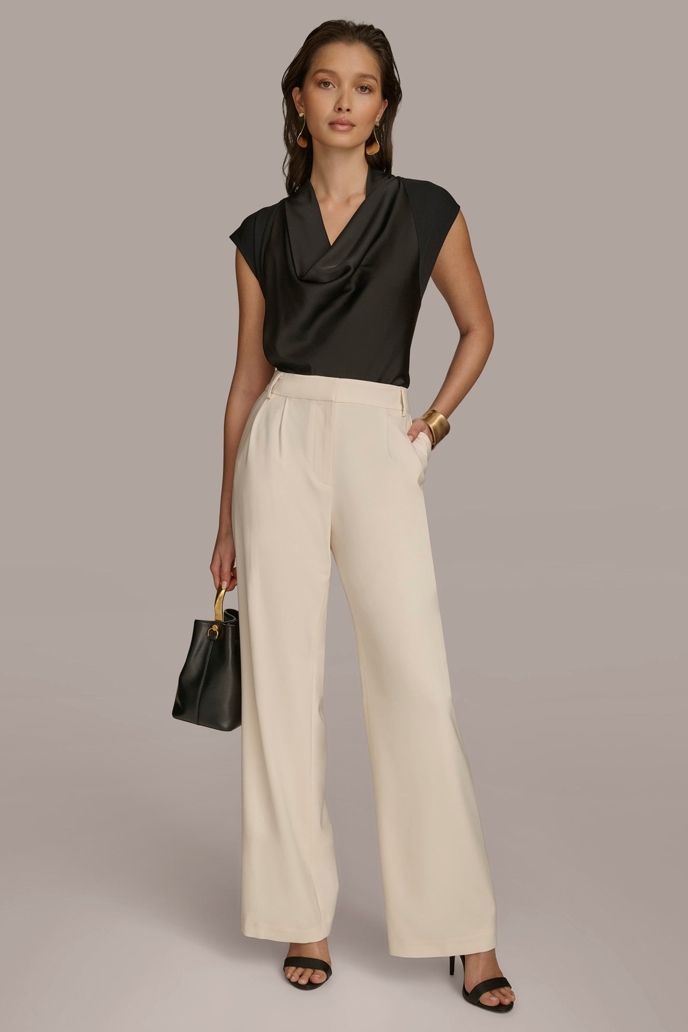 PLEATED WIDE LEG VIEW 4 PLEATED WIDE LEG VIEW 4