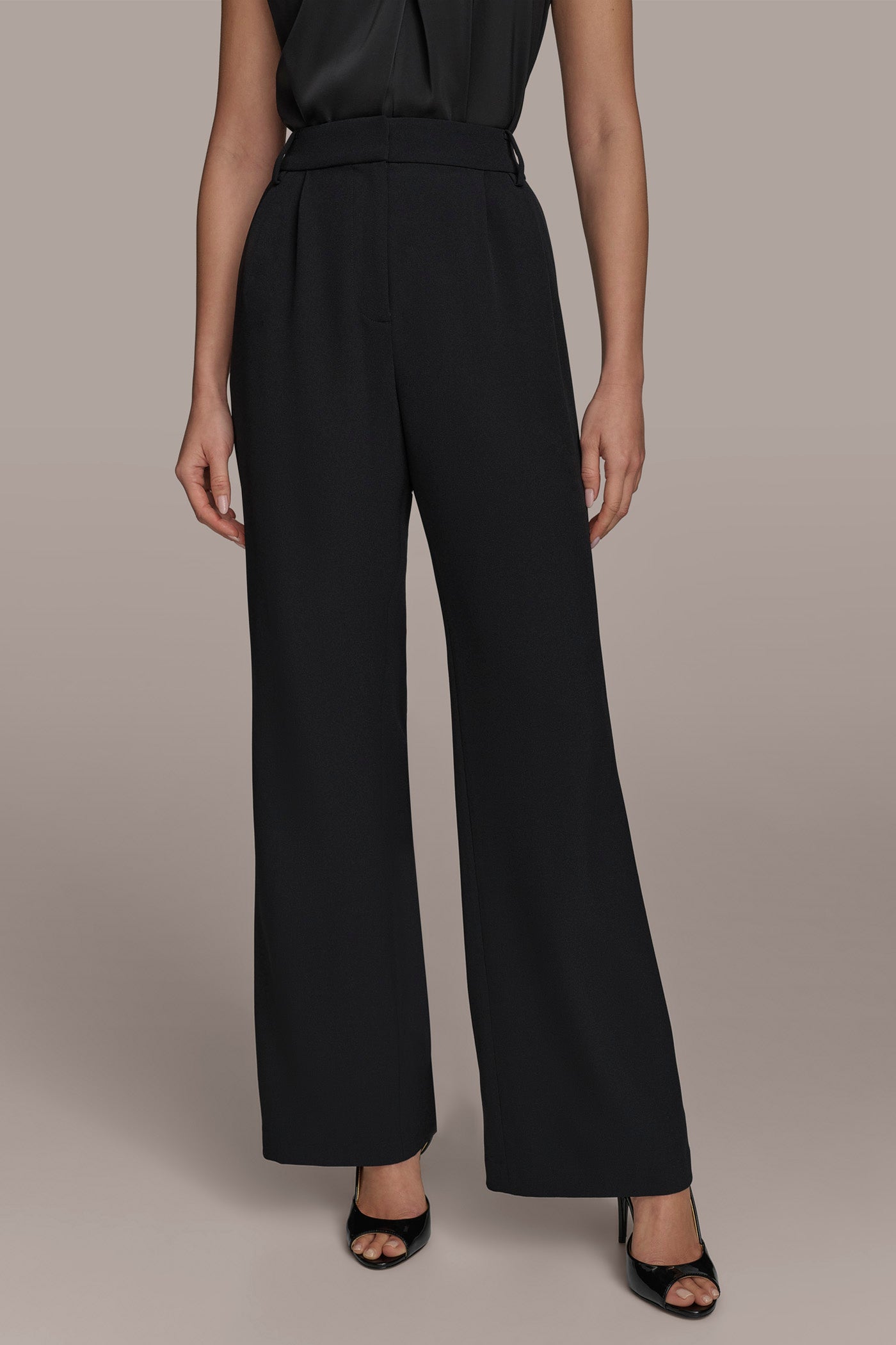 WIDE PANT WITH PLEATS | View 1 | Pants WIDE PANT WITH PLEATS | View 1 | Pants