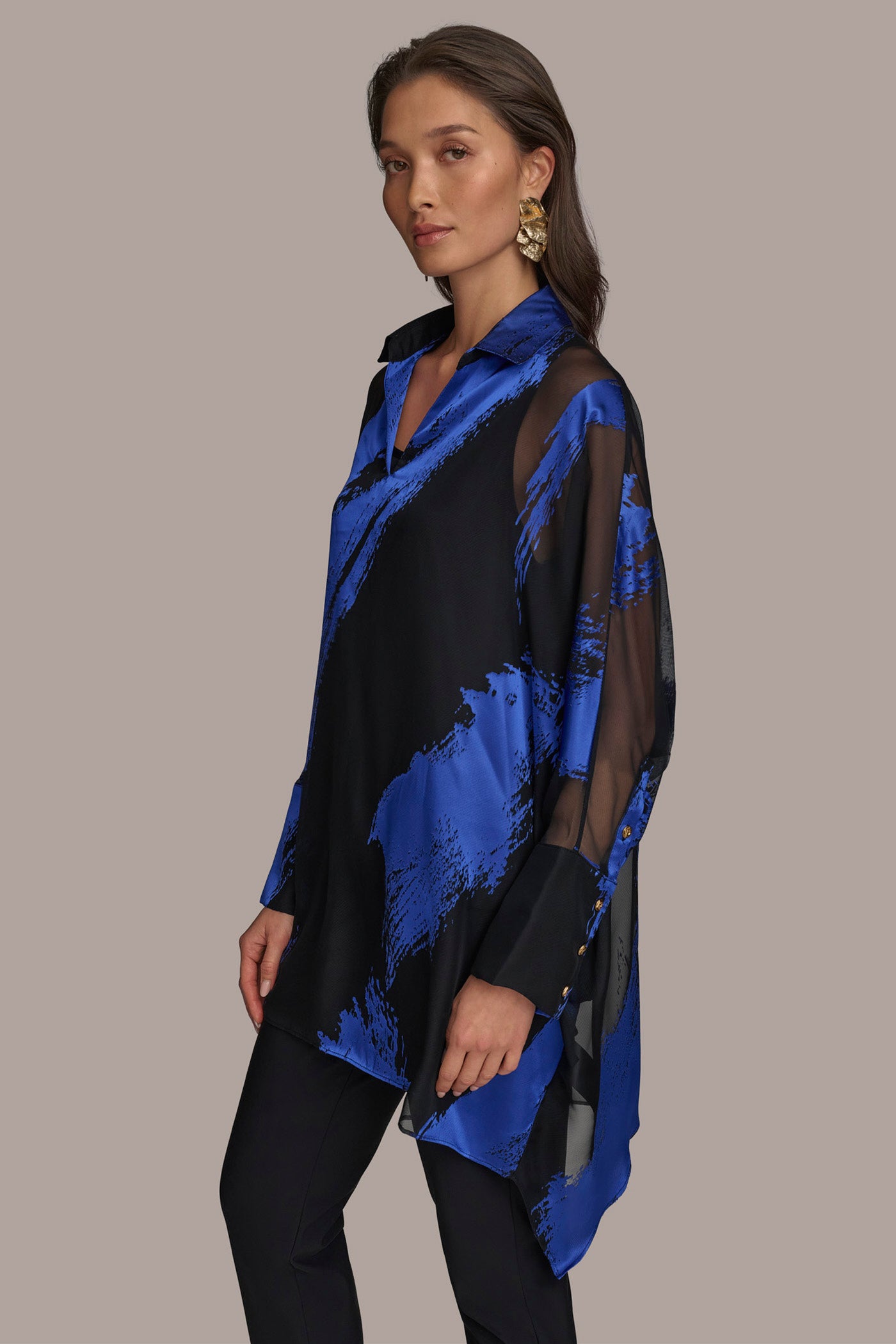 BRUSHSTROKE TUNIC VIEW 3 | Clothing BRUSHSTROKE TUNIC VIEW 3 | Clothing
