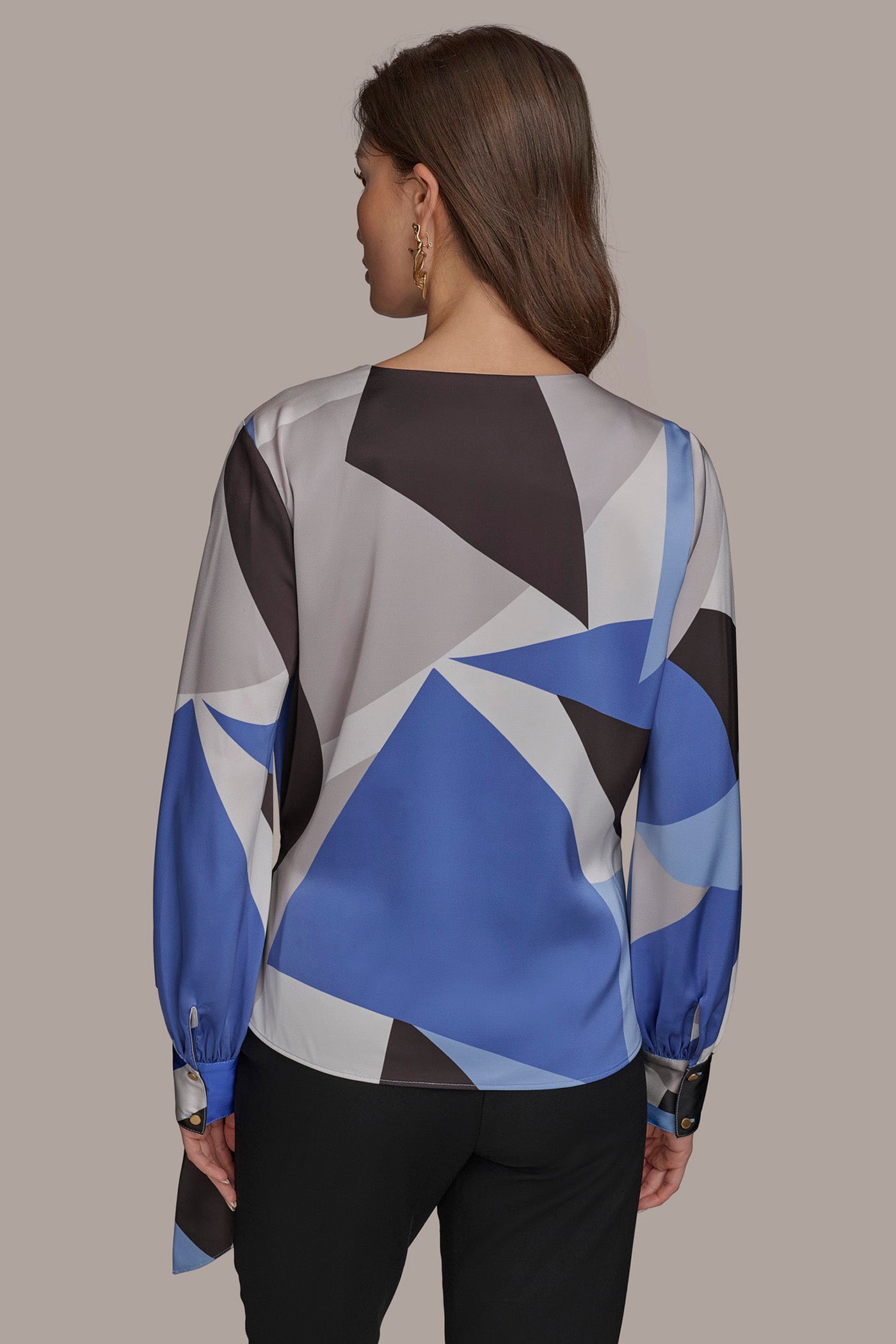 PRINT WRAP TOP | View 2 | Clothing PRINT WRAP TOP | View 2 | Clothing