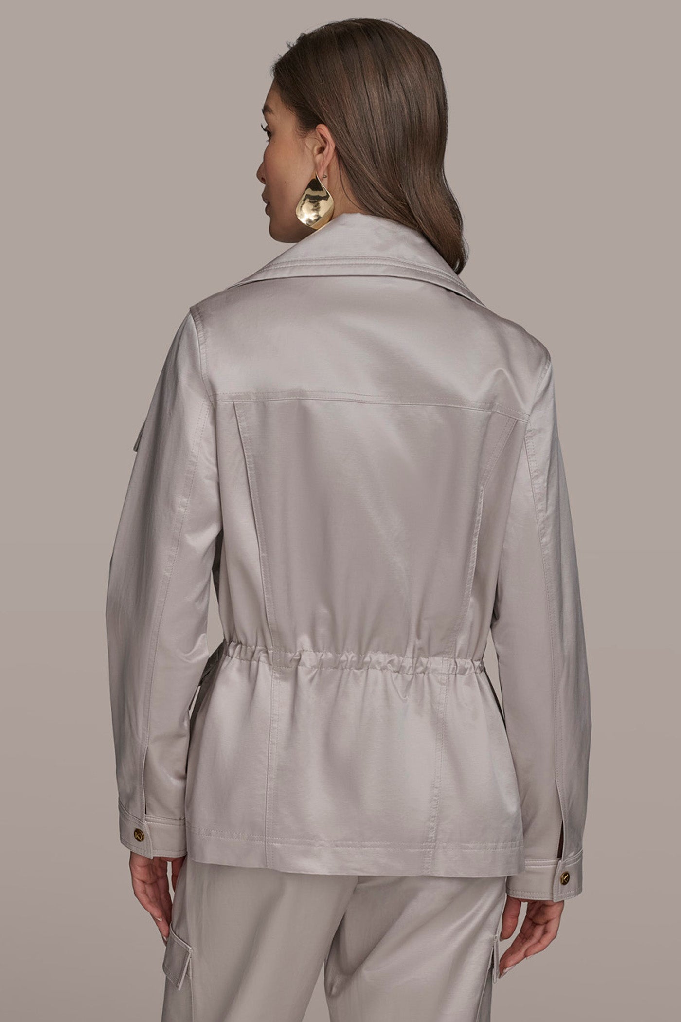 ZIP FRONT JACKET WITH POCKETS | View 2 | Blazers & Vests ZIP FRONT JACKET WITH POCKETS | View 2 | Blazers & Vests