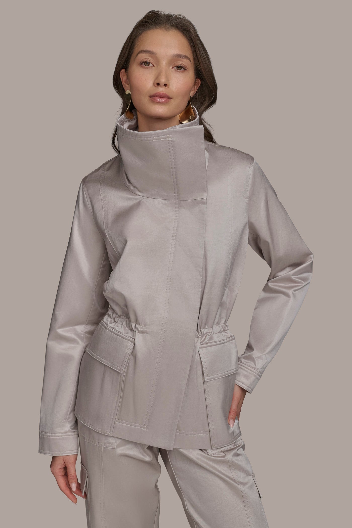 ZIP FRONT JACKET WITH POCKETS VIEW 5 | Suits and Separates ZIP FRONT JACKET WITH POCKETS VIEW 5 | Suits and Separates