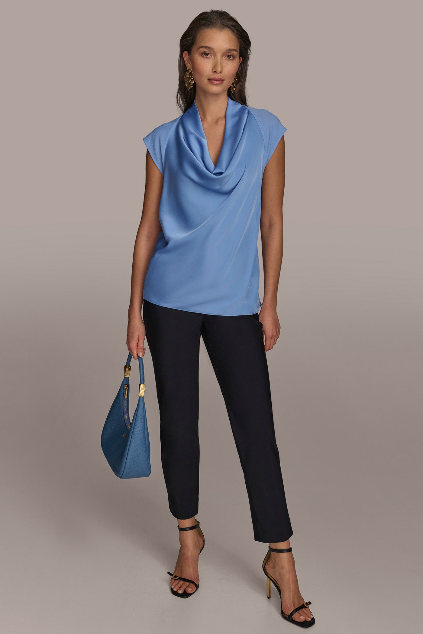 COWL NECK MIX MEDIA TOP VIEW 5 | Tops & Sweaters COWL NECK MIX MEDIA TOP VIEW 5 | Tops & Sweaters