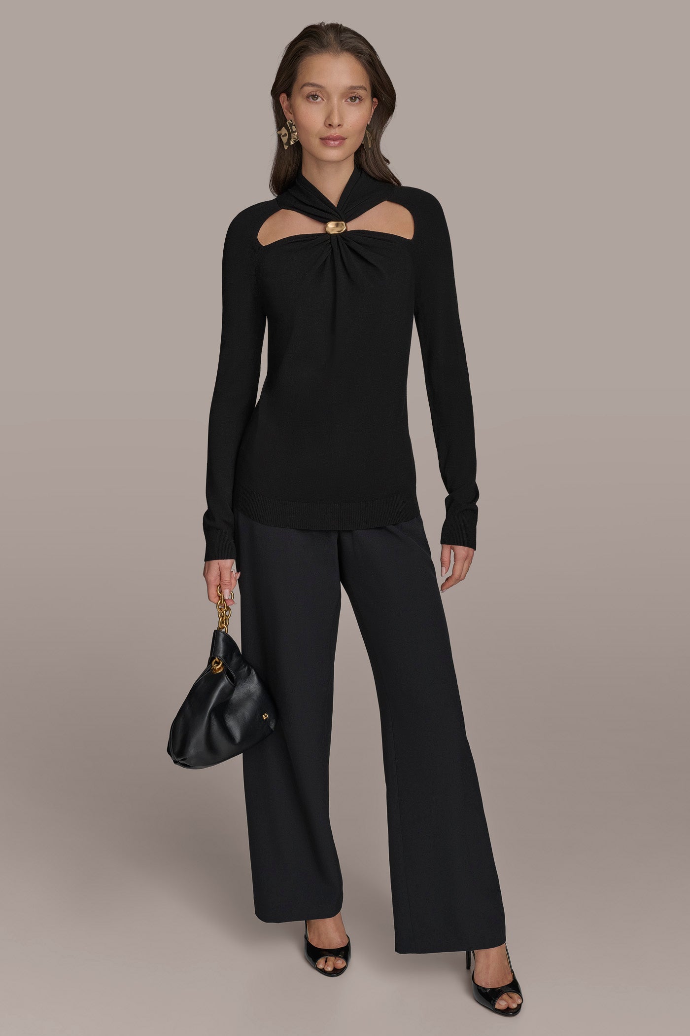 TOP WITH HARDWARE AND CUTOUT VIEW 5 | Sale Tops and Sweaters TOP WITH HARDWARE AND CUTOUT VIEW 5 | Sale Tops and Sweaters
