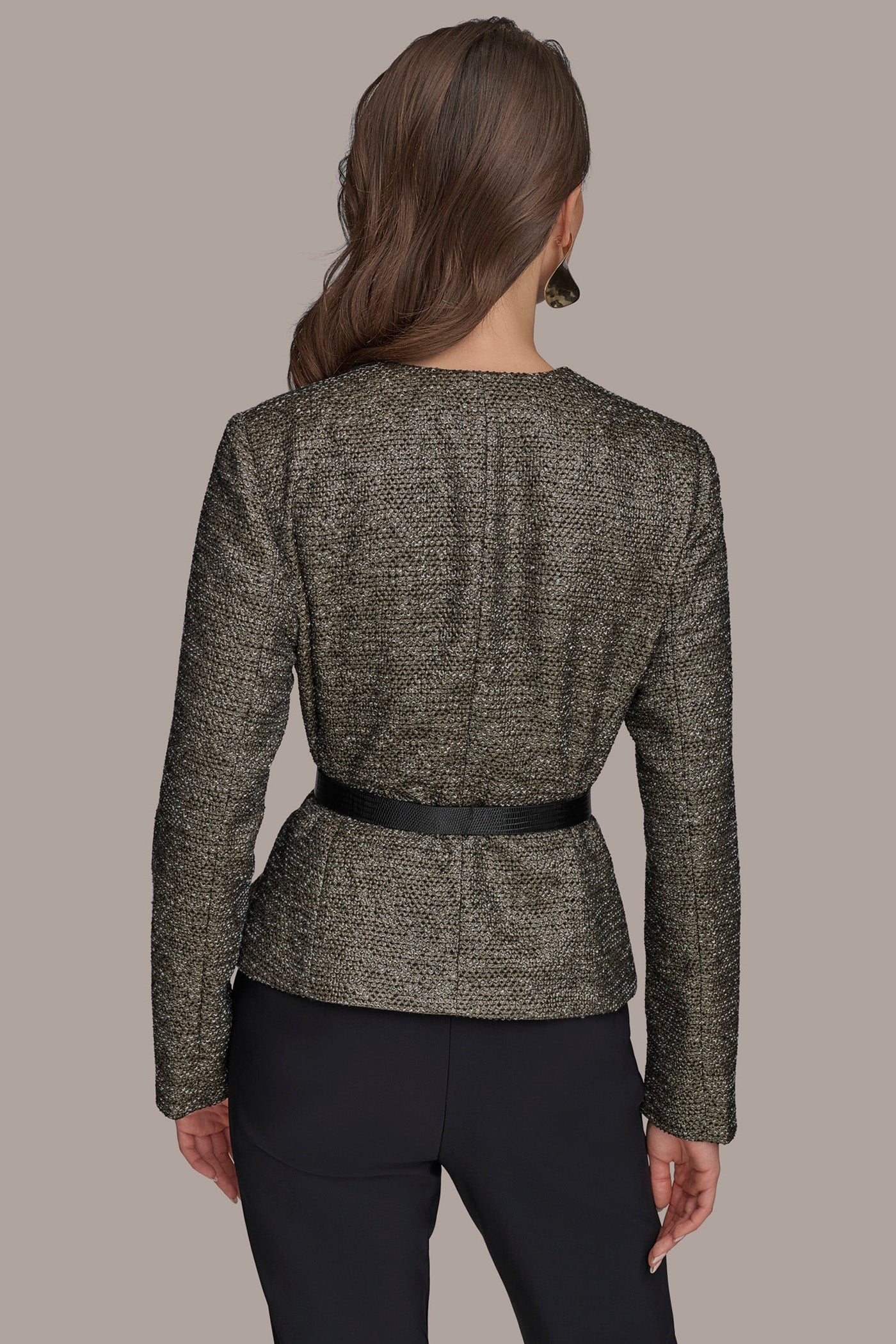 METALLIC WRAP JACKET | View 2 | Blazers & Vests METALLIC WRAP JACKET | View 2 | Blazers & Vests