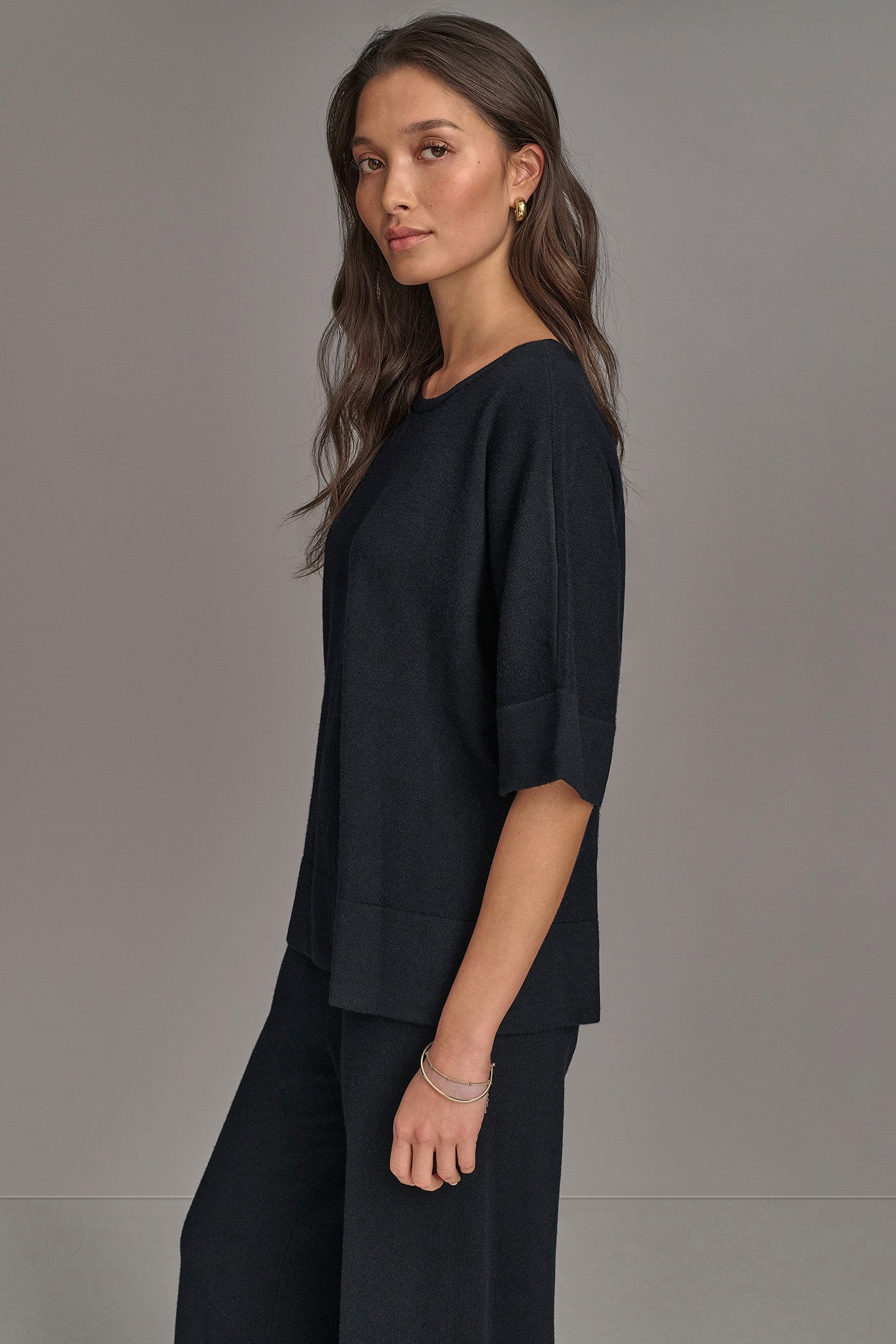 CASHMERE TOP VIEW 3 | Donna Karan New York Cashmere CASHMERE TOP VIEW 3 | Donna Karan New York Cashmere