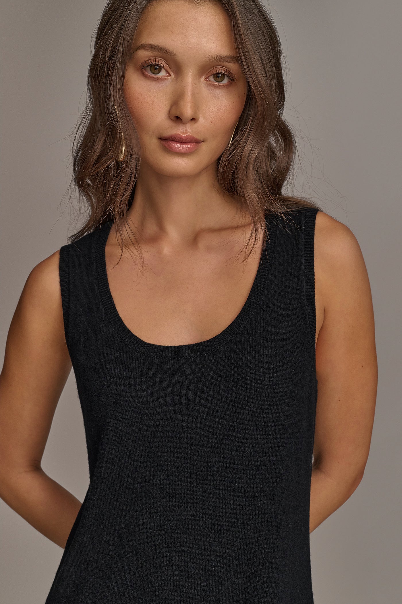CASHMERE TANK DRESS VIEW 6 CASHMERE TANK DRESS VIEW 6