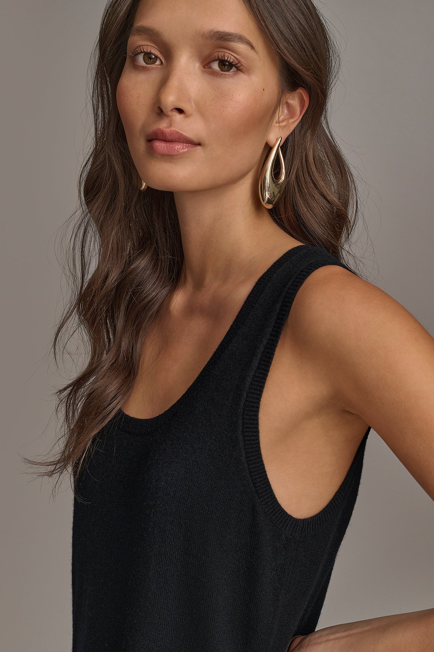 CASHMERE TANK DRESS VIEW 8 CASHMERE TANK DRESS VIEW 8