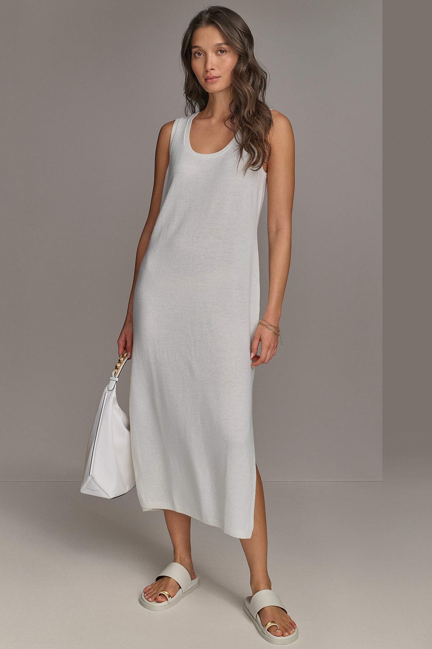 CASHMERE TANK DRESS | View 1 | Donna Karan New York Cashmere CASHMERE TANK DRESS | View 1 | Donna Karan New York Cashmere