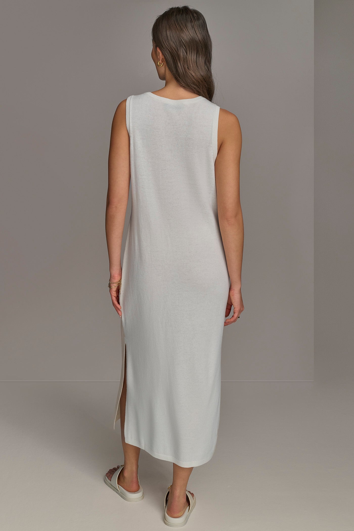 CASHMERE TANK DRESS VIEW 4 | Donna Karan New York Cashmere CASHMERE TANK DRESS VIEW 4 | Donna Karan New York Cashmere