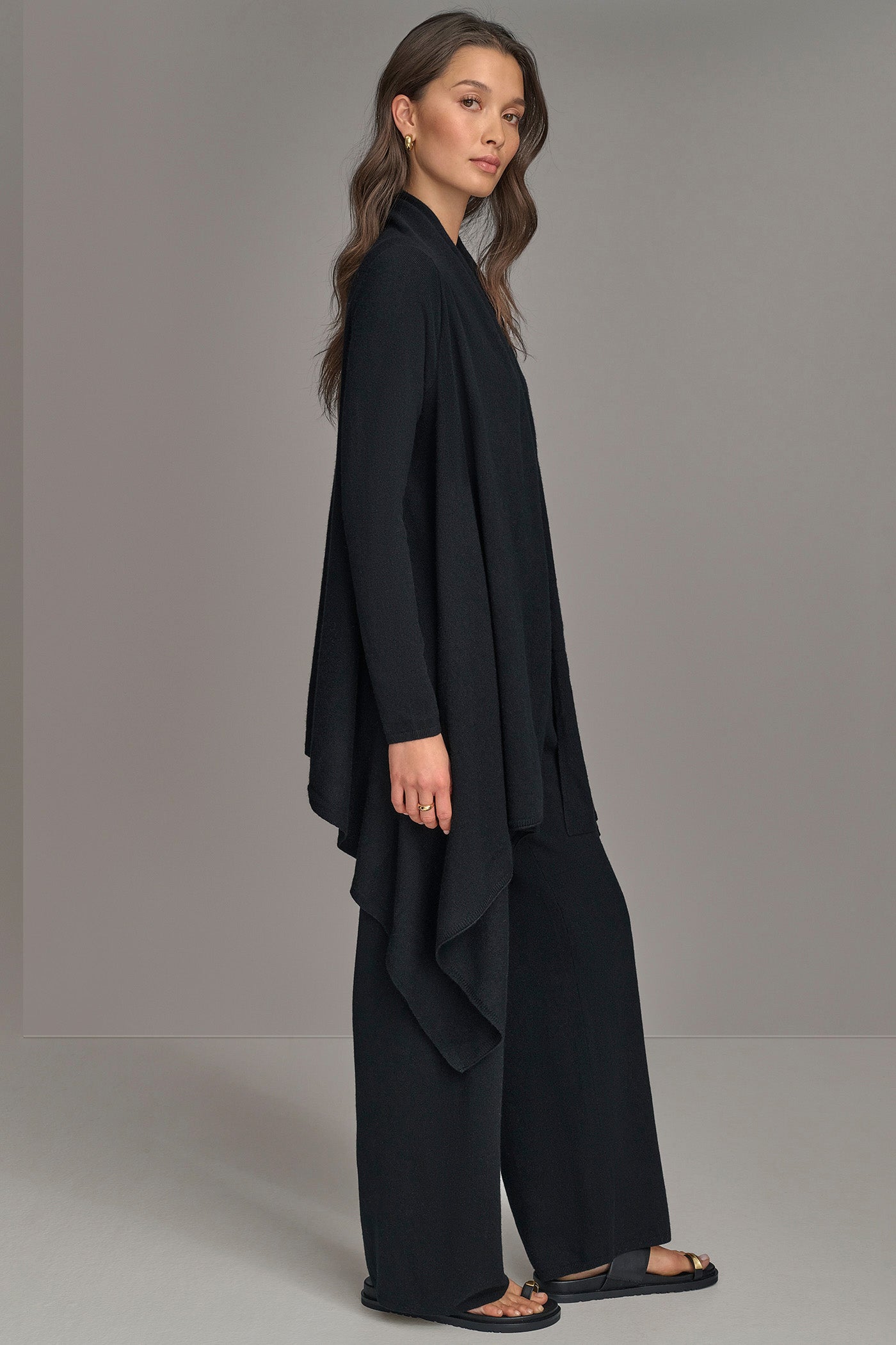 CASHMERE LONG SLEEVE CARDIGAN VIEW 8 CASHMERE LONG SLEEVE CARDIGAN VIEW 8