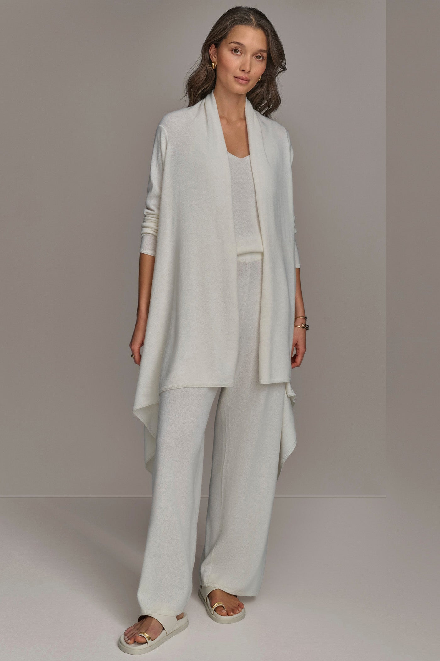 CASHMERE LONG SLEEVE CARDIGAN VIEW 5 CASHMERE LONG SLEEVE CARDIGAN VIEW 5