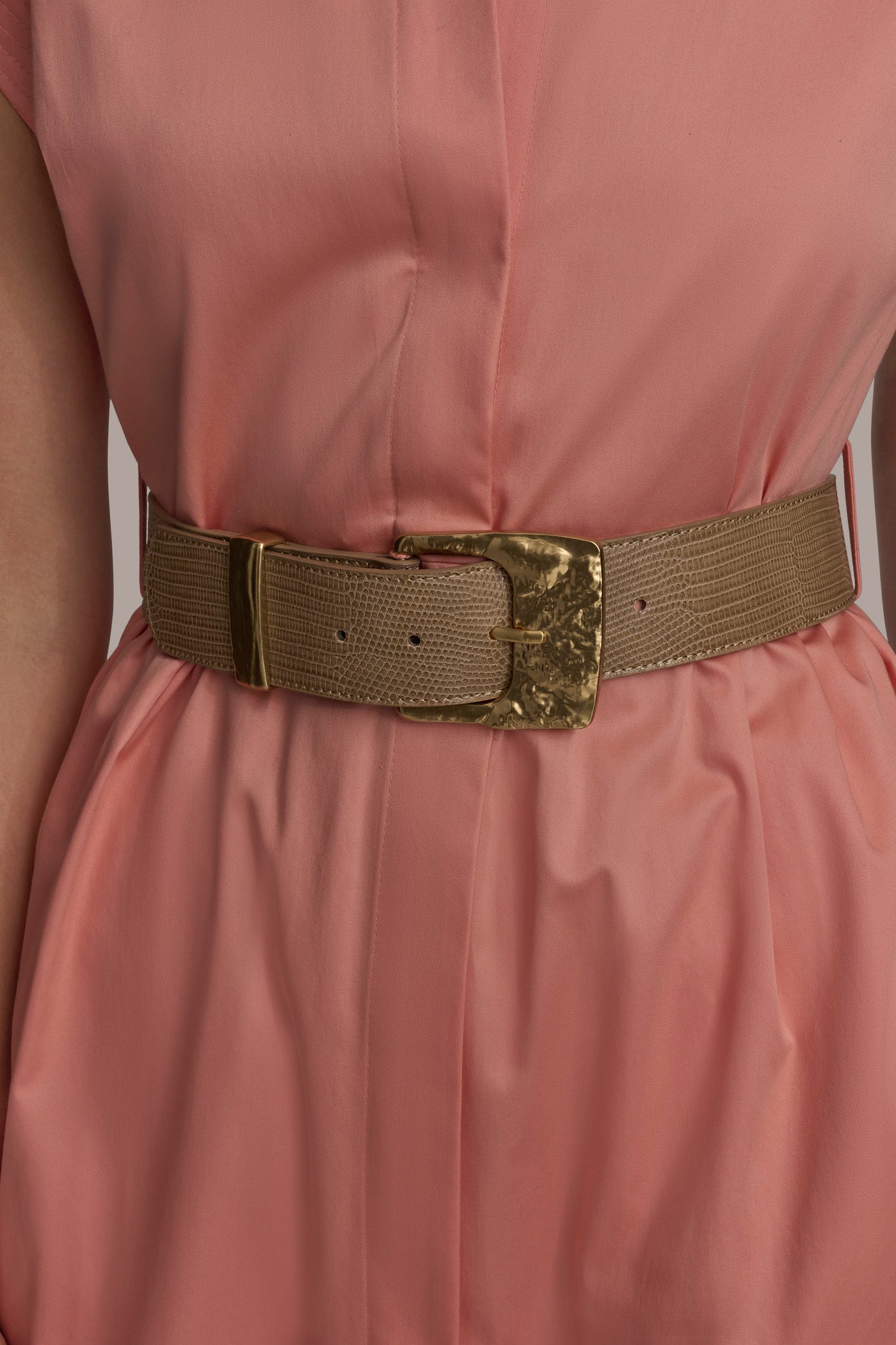 BELTED SHORT SLEEVE SHIRT DRESS VIEW 4 | All Products BELTED SHORT SLEEVE SHIRT DRESS VIEW 4 | All Products