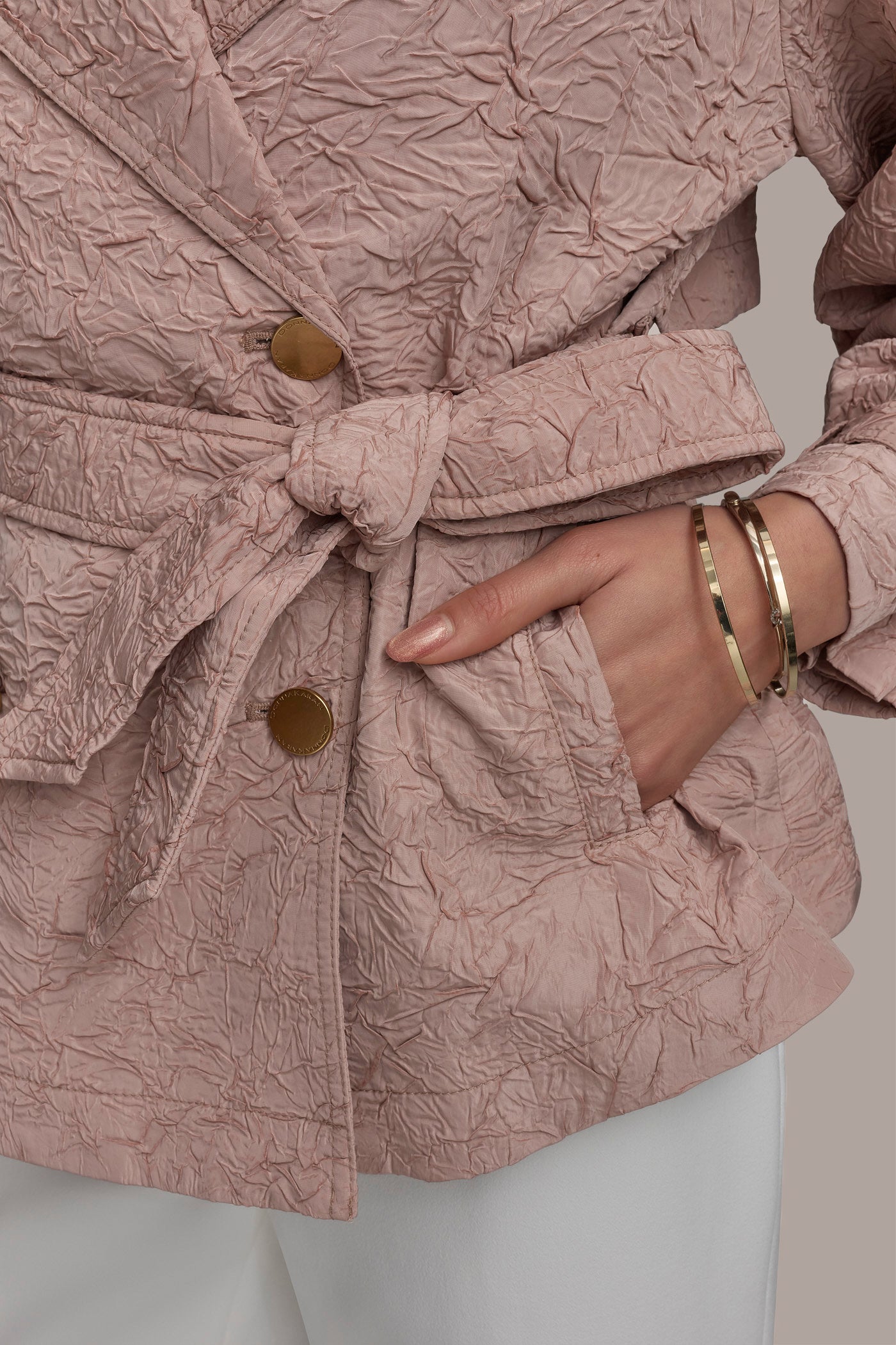 TEXT BUTTON JACKET WITH TIE VIEW 5 | Blazers & Vests TEXT BUTTON JACKET WITH TIE VIEW 5 | Blazers & Vests